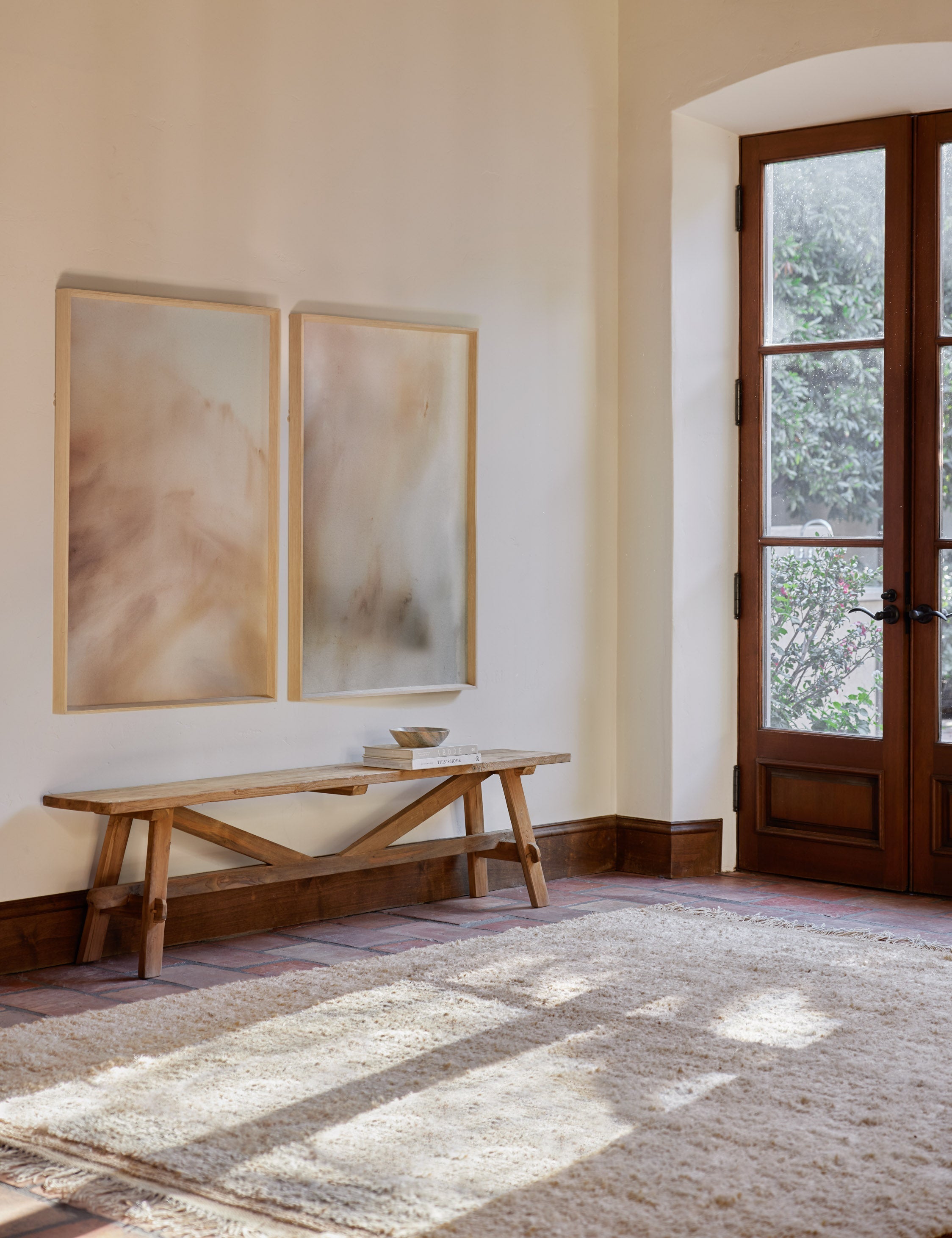 Lulu and Georgia - Arlene Bench