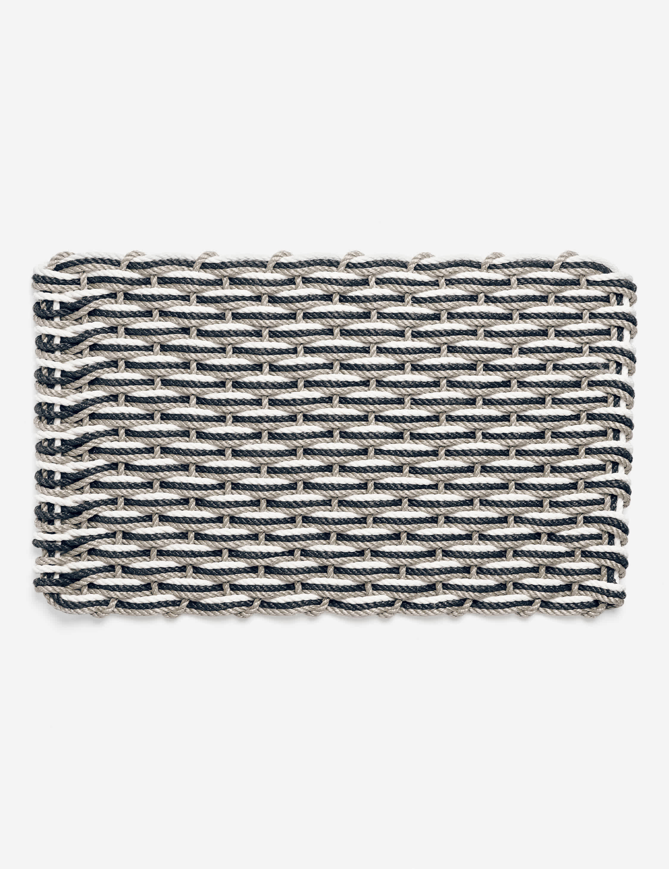 Lulu and Georgia - Two Tone Doormat by The Rope Co.