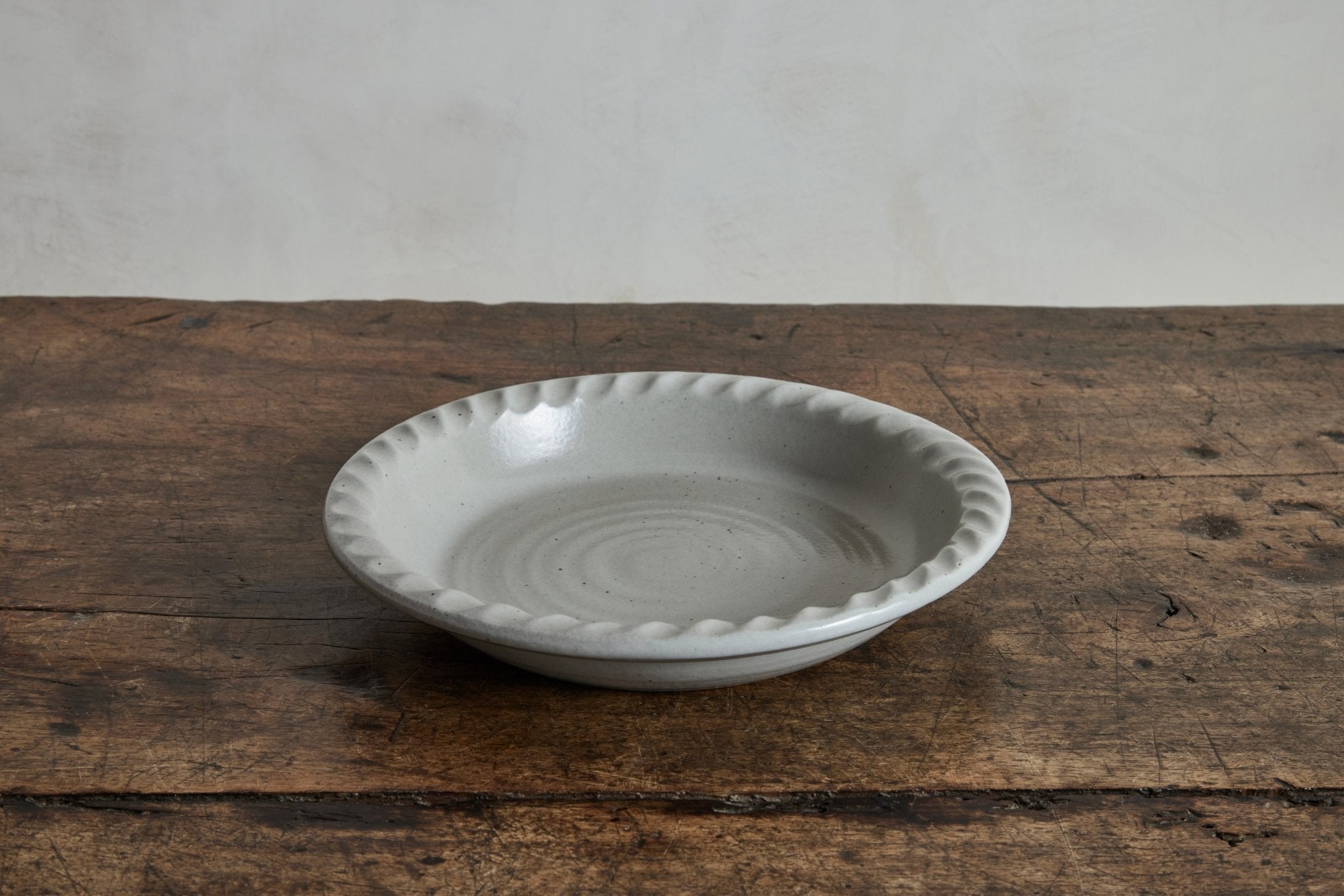 Nicky Kehoe - Agrarian Pie Dish in Stone