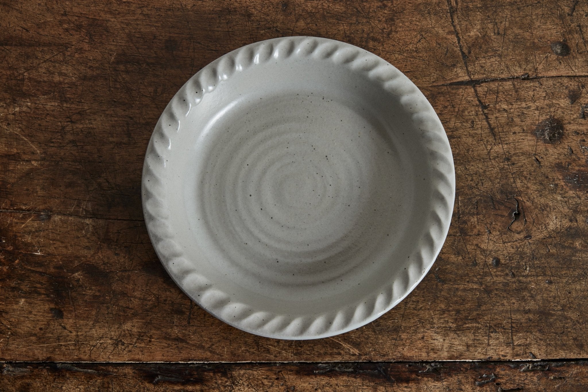 Nicky Kehoe - Agrarian Pie Dish in Stone