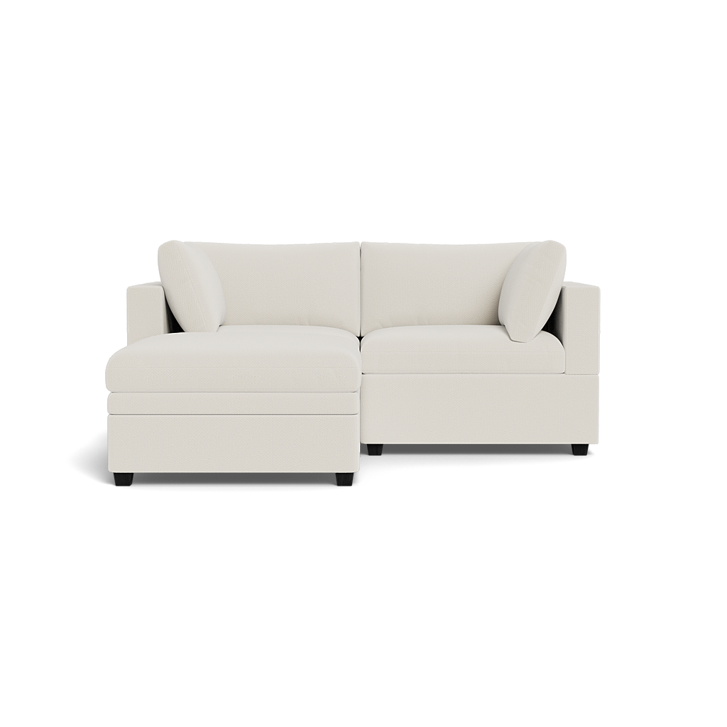 Albany Park - Kova Box Cushion Sofa 86" + Ottoman