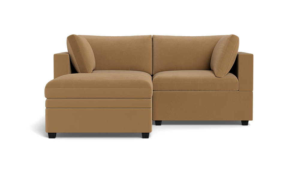 Albany Park - Kova Box Cushion Sofa 86" + Ottoman