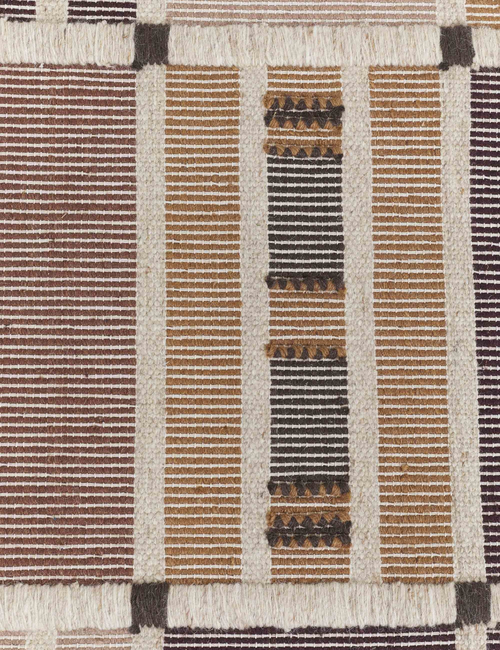 Lulu and Georgia - Anni Flatweave Wool Rug Swatch 18" x 18" by Nina Freudenberger