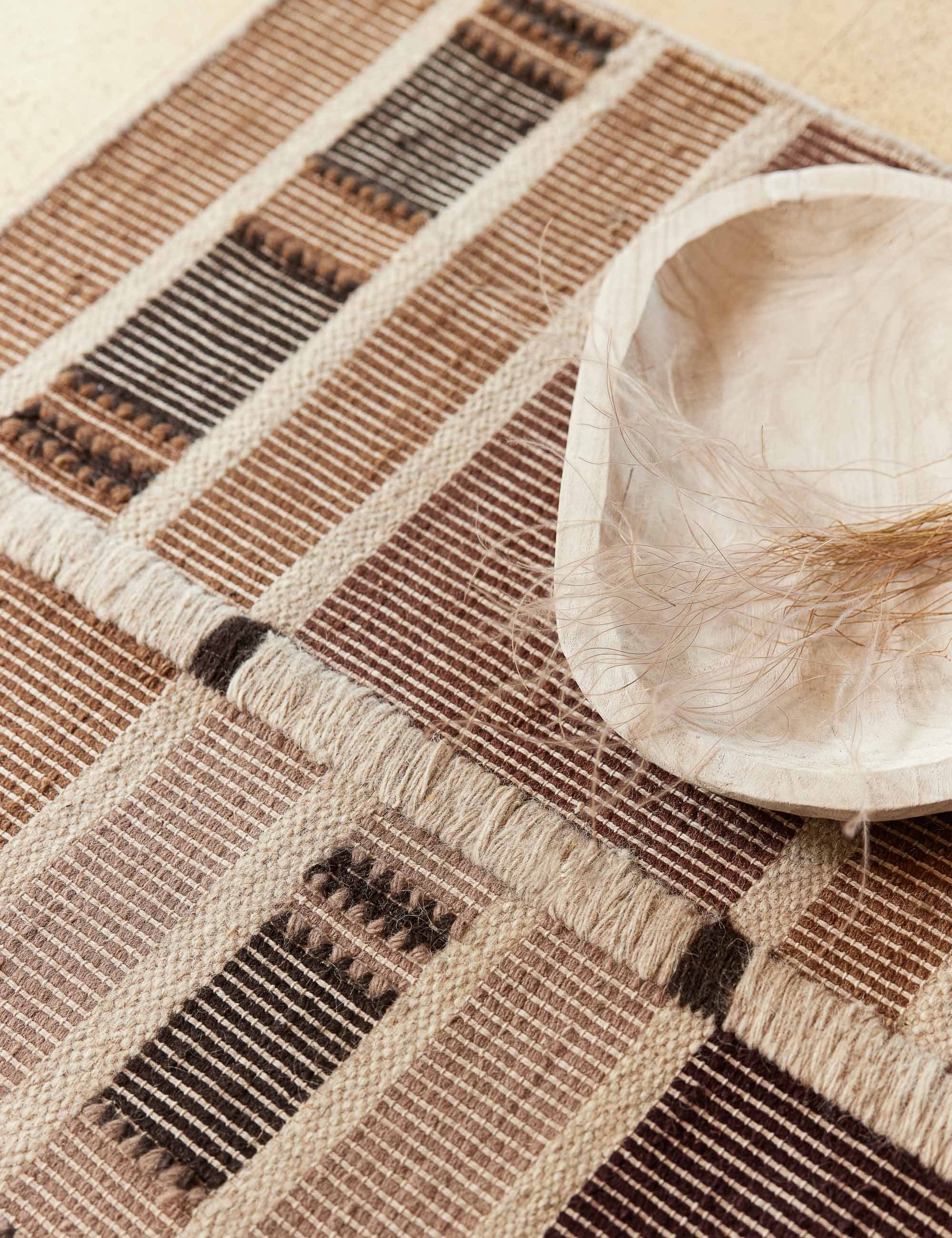 Lulu and Georgia - Anni Flatweave Wool Rug by Nina Freudenberger