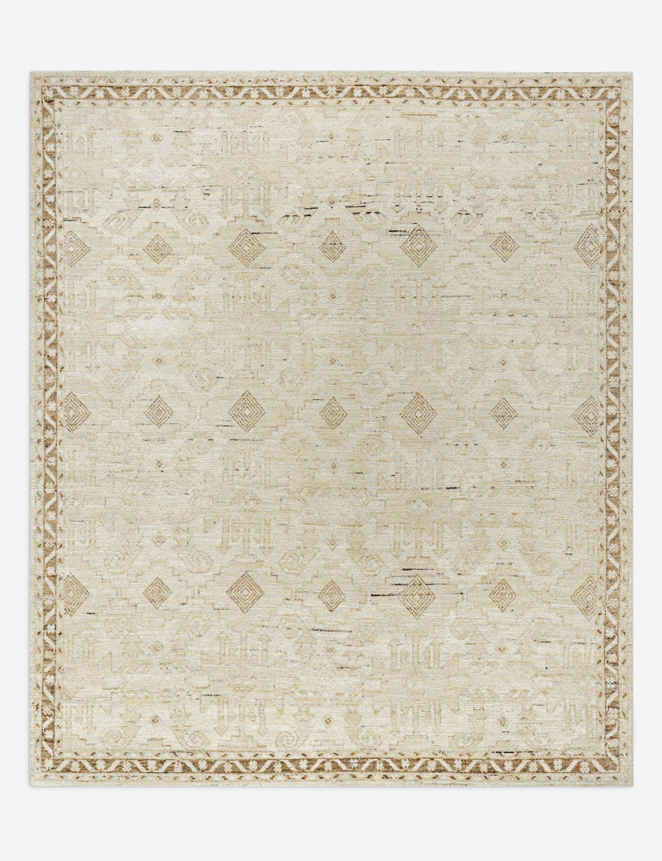 Lulu and Georgia - Resi Hand - Knotted Wool Rug