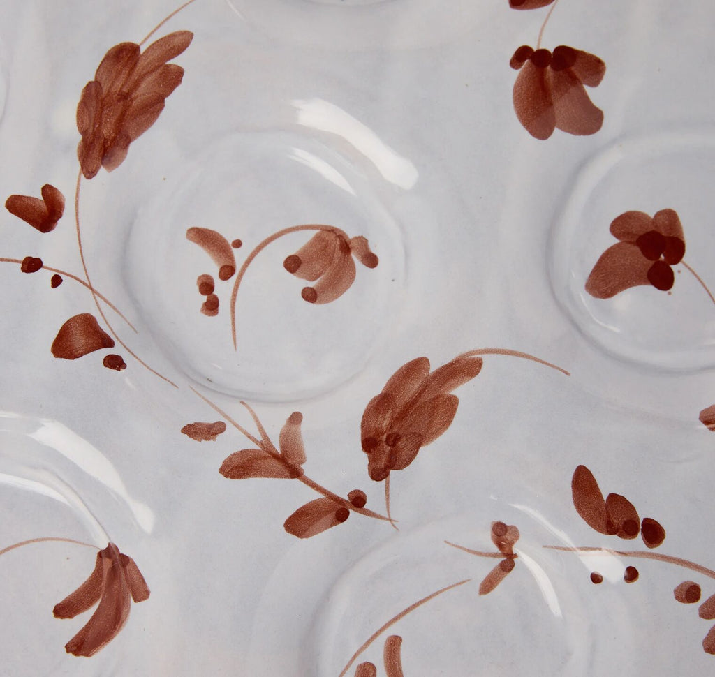 Amber Interiors - Floral Serving Platter