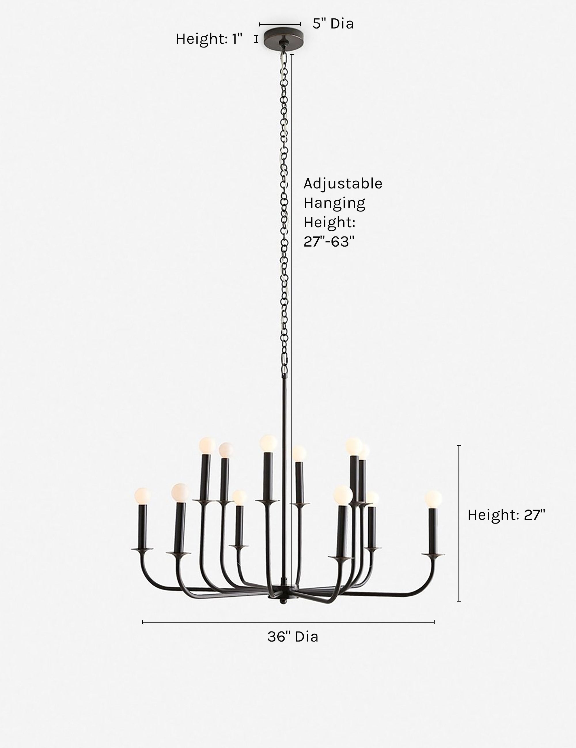 Lulu and Georgia - Breck Chandelier by Arteriors