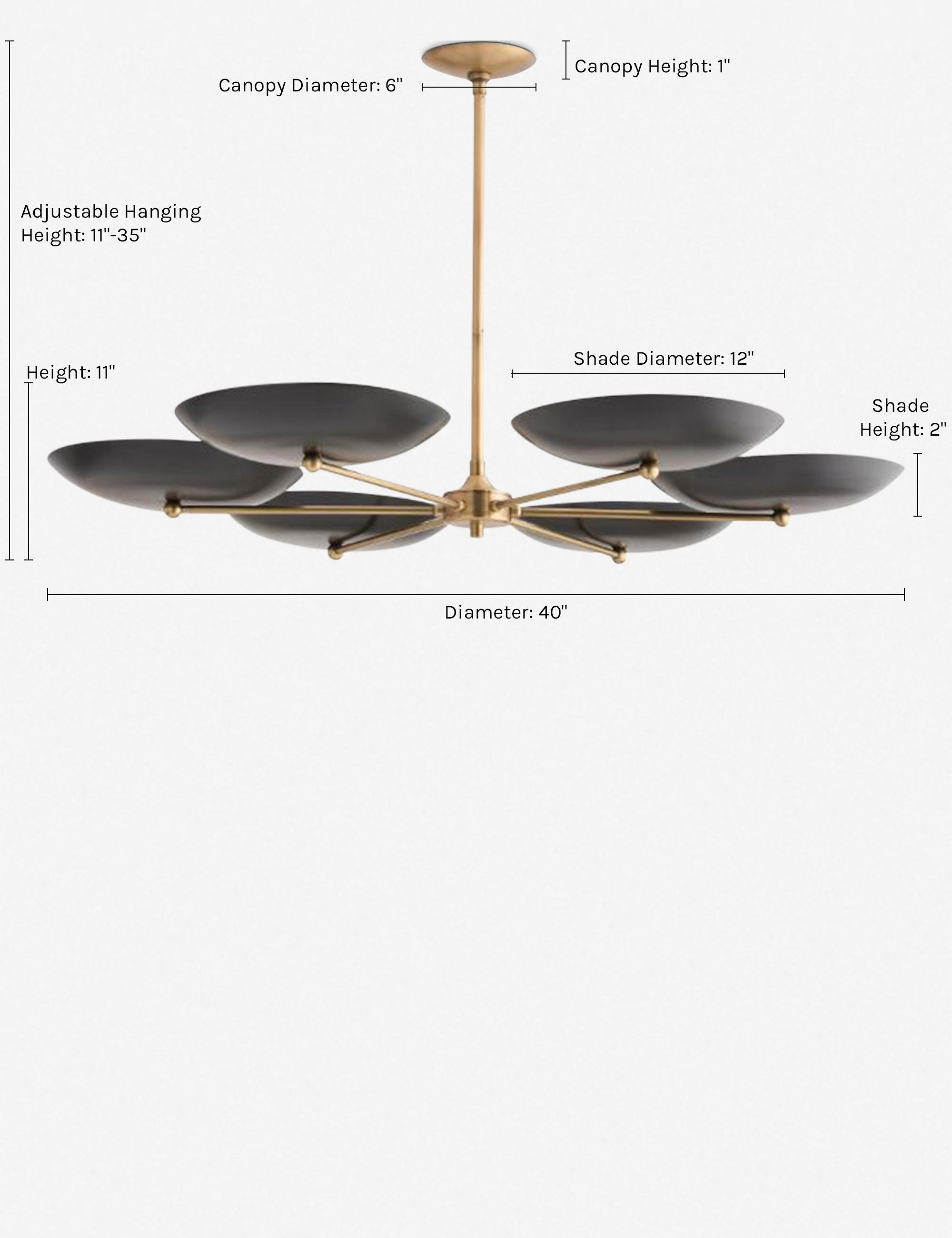 Lulu and Georgia - Griffith Chandelier by Arteriors