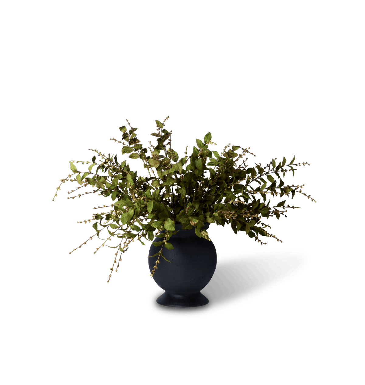 Amber Interiors - Faux European Beech Bundle in Large Barro Vase