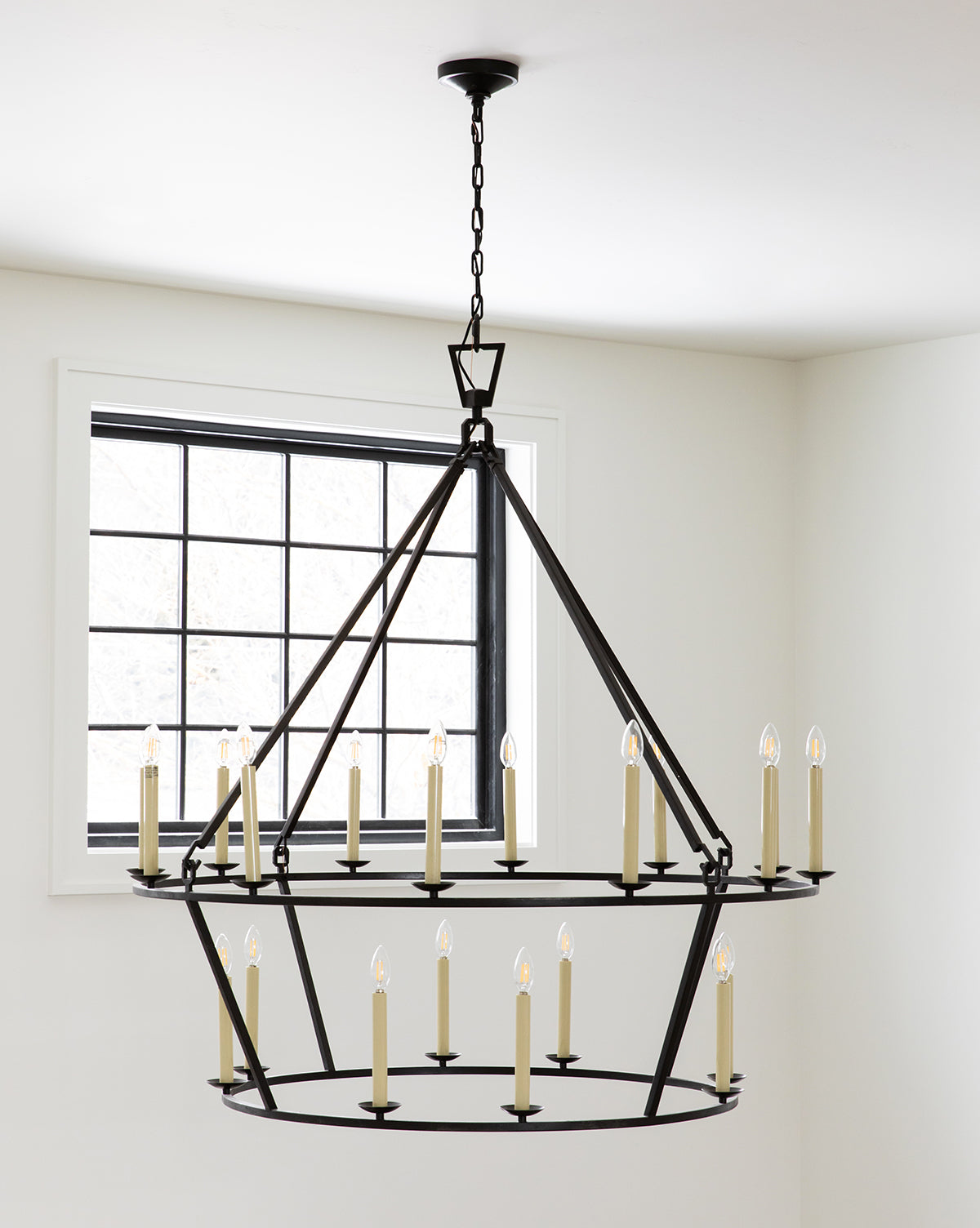 McGee & Co - Darlana Two - Tiered Ring Chandelier