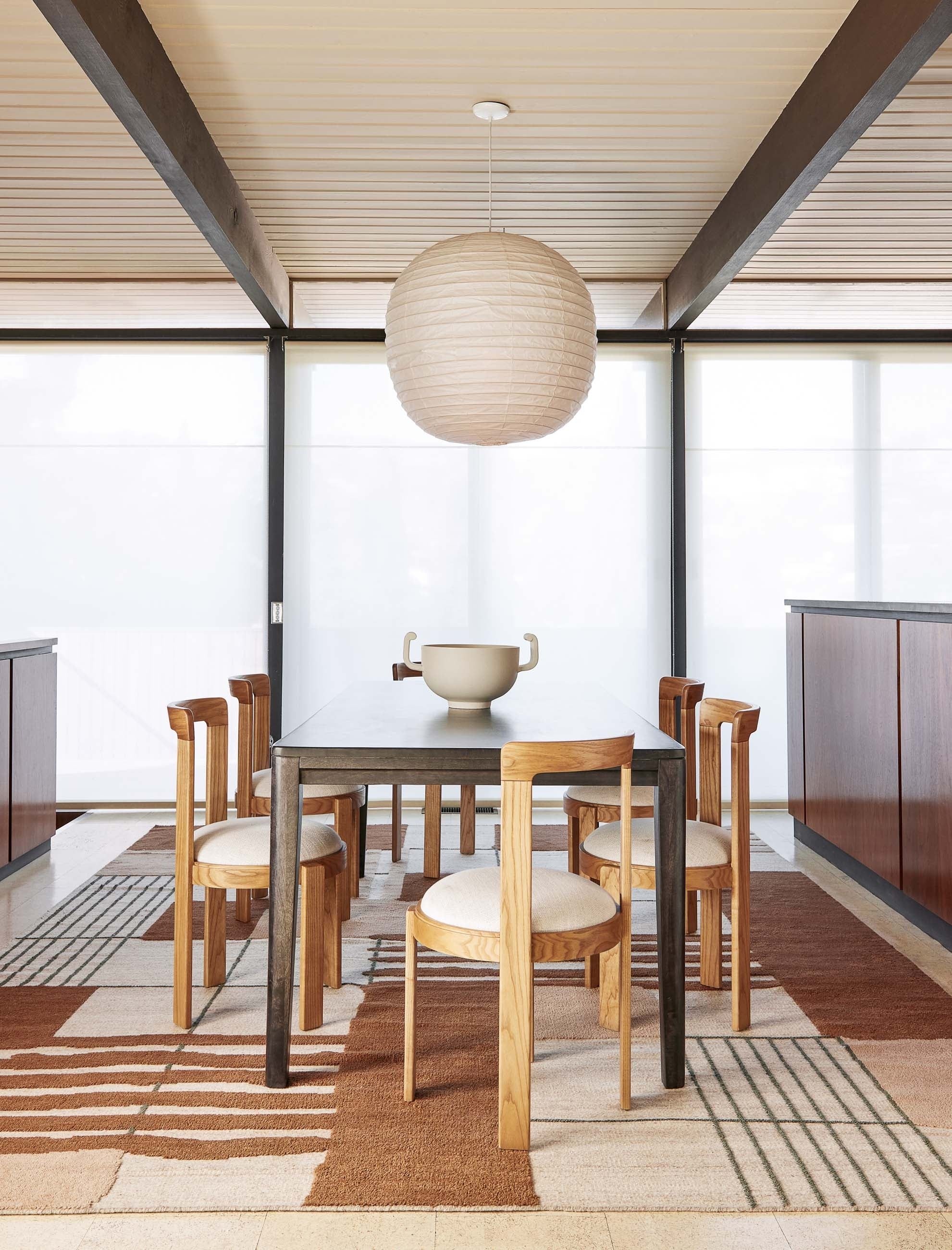 Lulu and Georgia - Benita Hand-Knotted Wool Rug Swatch 18" x 18" by Nina Freudenberger