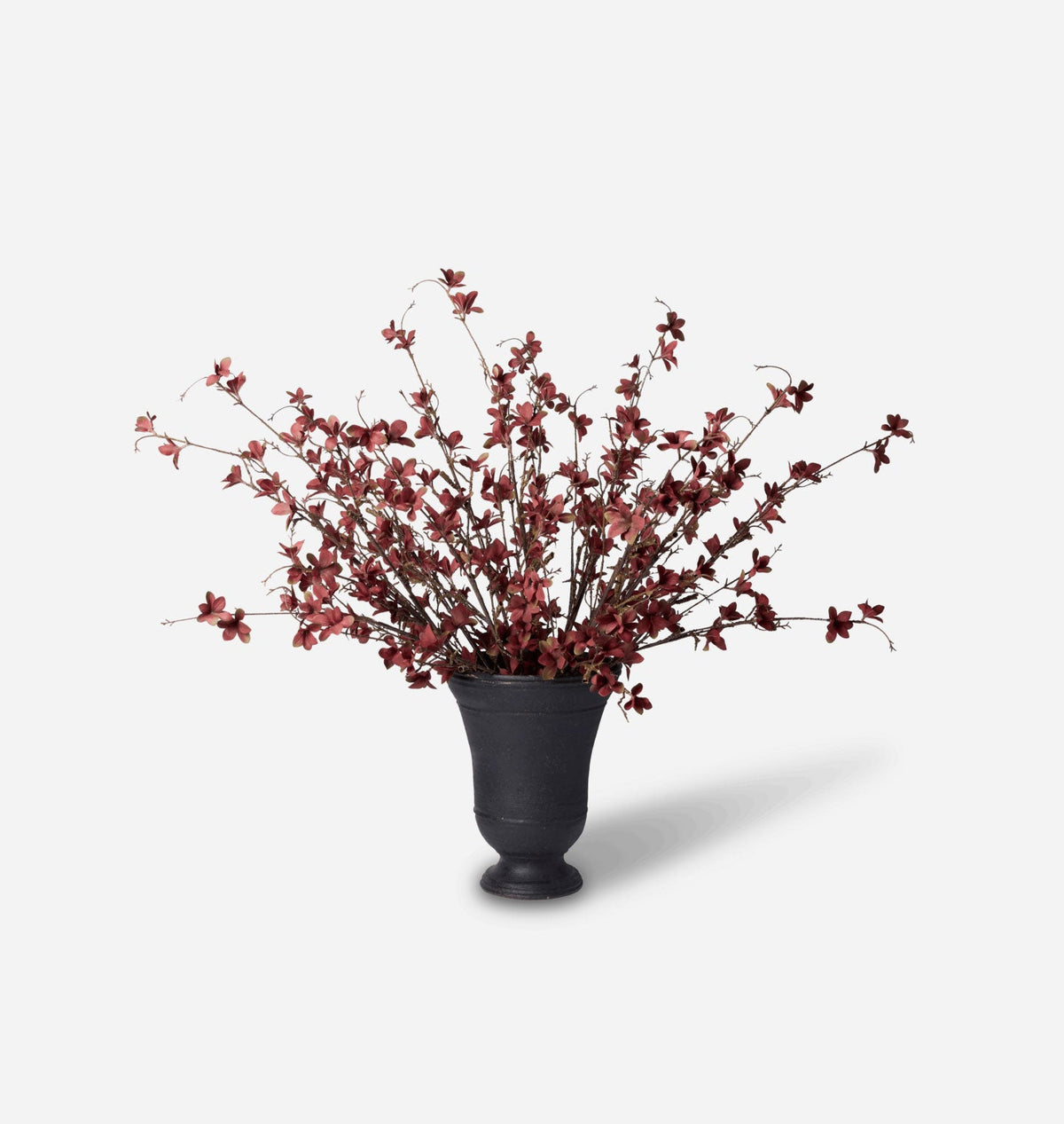 Amber Interiors - Faux Cherry Blossom Bundle in Large Bergen Vase