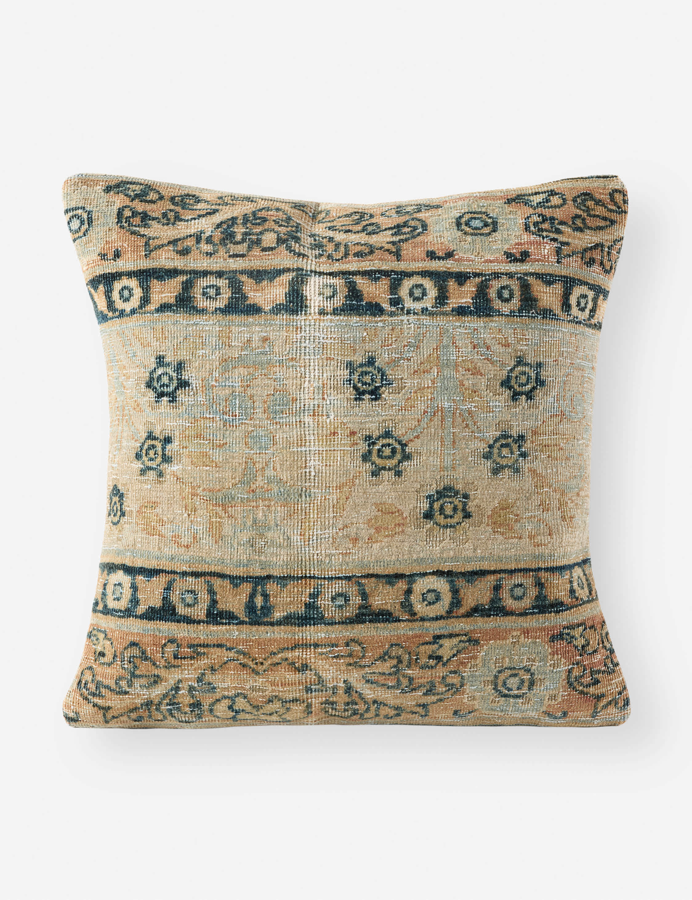 Lulu and Georgia - Vintage Pillow No. 137, 18" x 18"