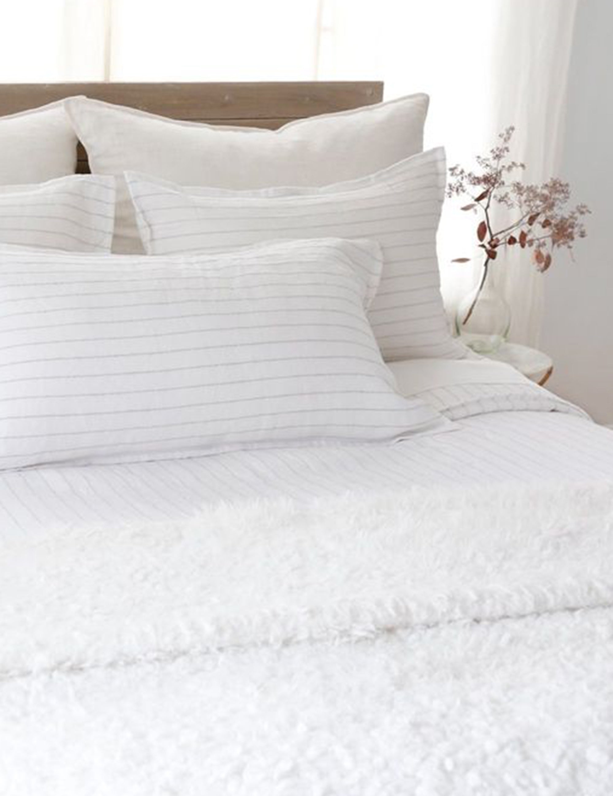 Lulu and Georgia - Blake Linen Sham by Pom Pom at Home