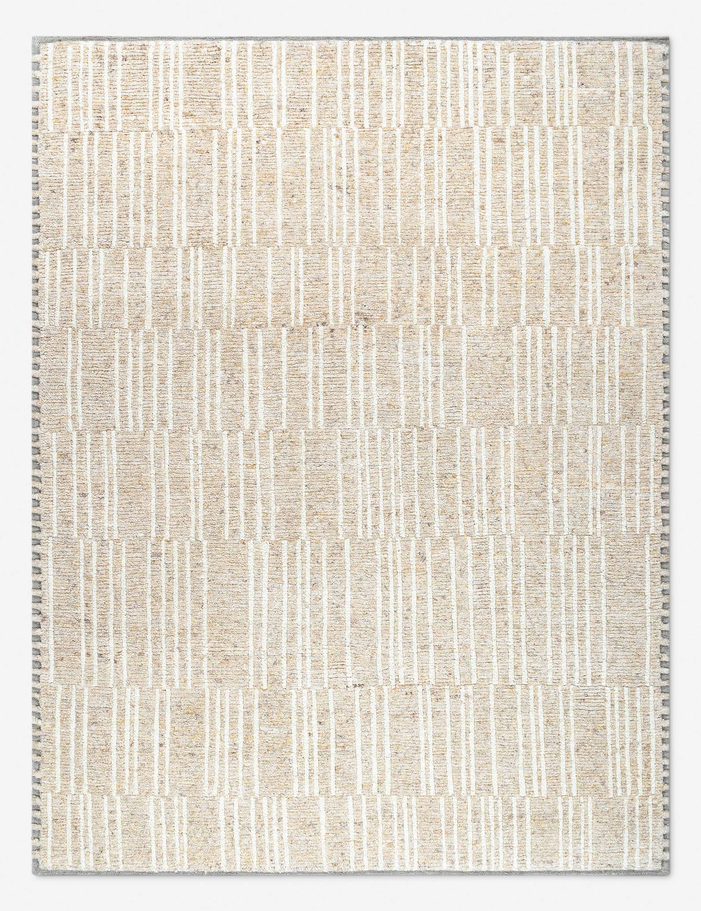 Lulu and Georgia - Davey Hand - Knotted Wool Morrocan Style Rug by Becki Owens x Surya