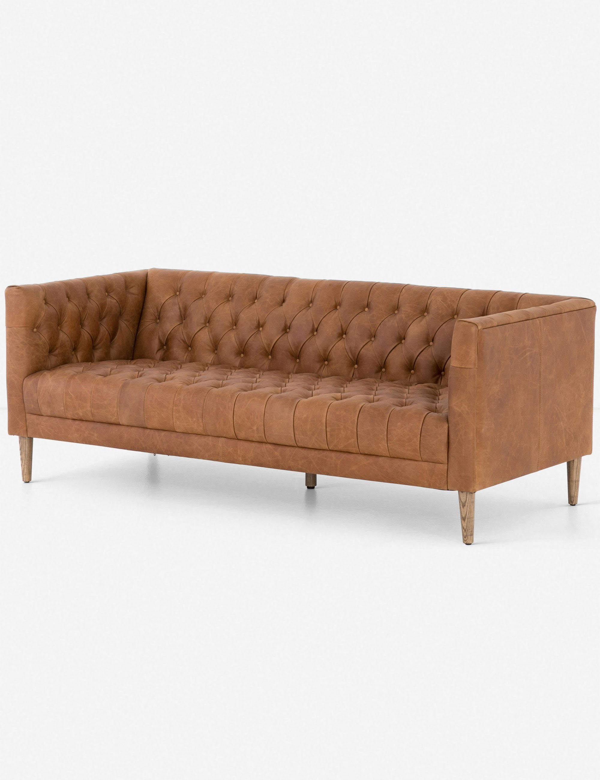 Lulu and Georgia - Breanne Leather Sofa