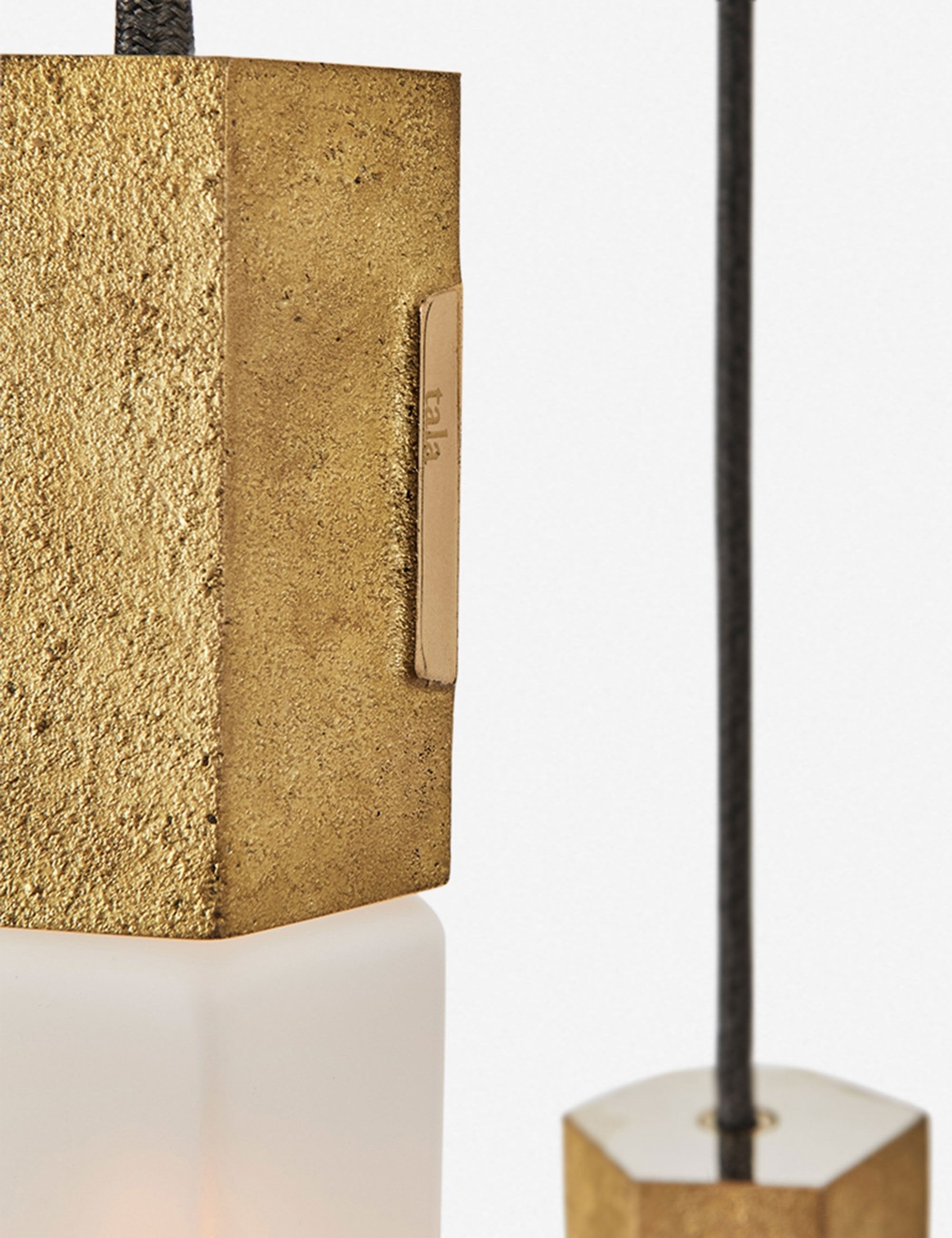 Lulu and Georgia - Tala Basalt 3 - Light Pendant Light