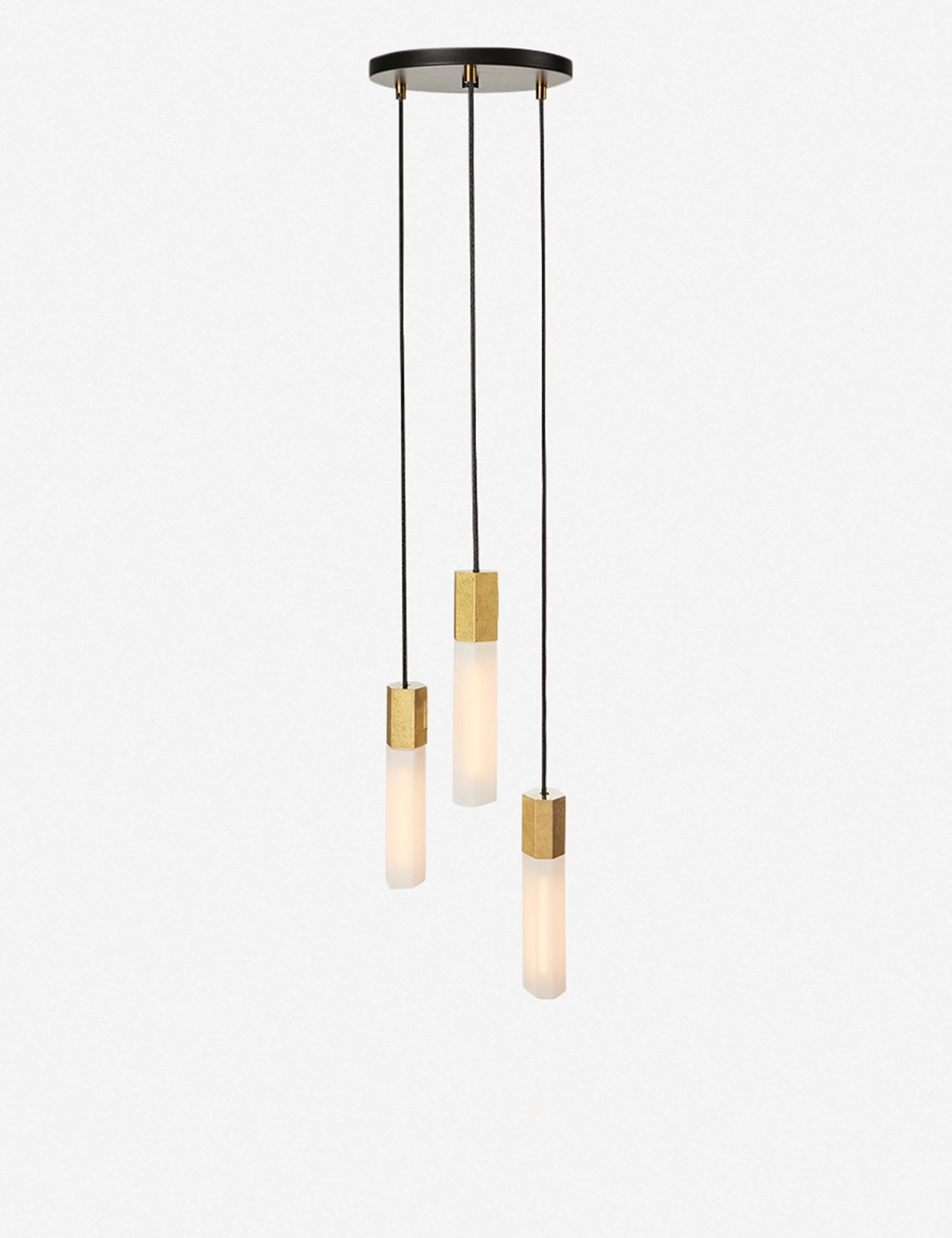 Lulu and Georgia - Tala Basalt 3 - Light Pendant Light