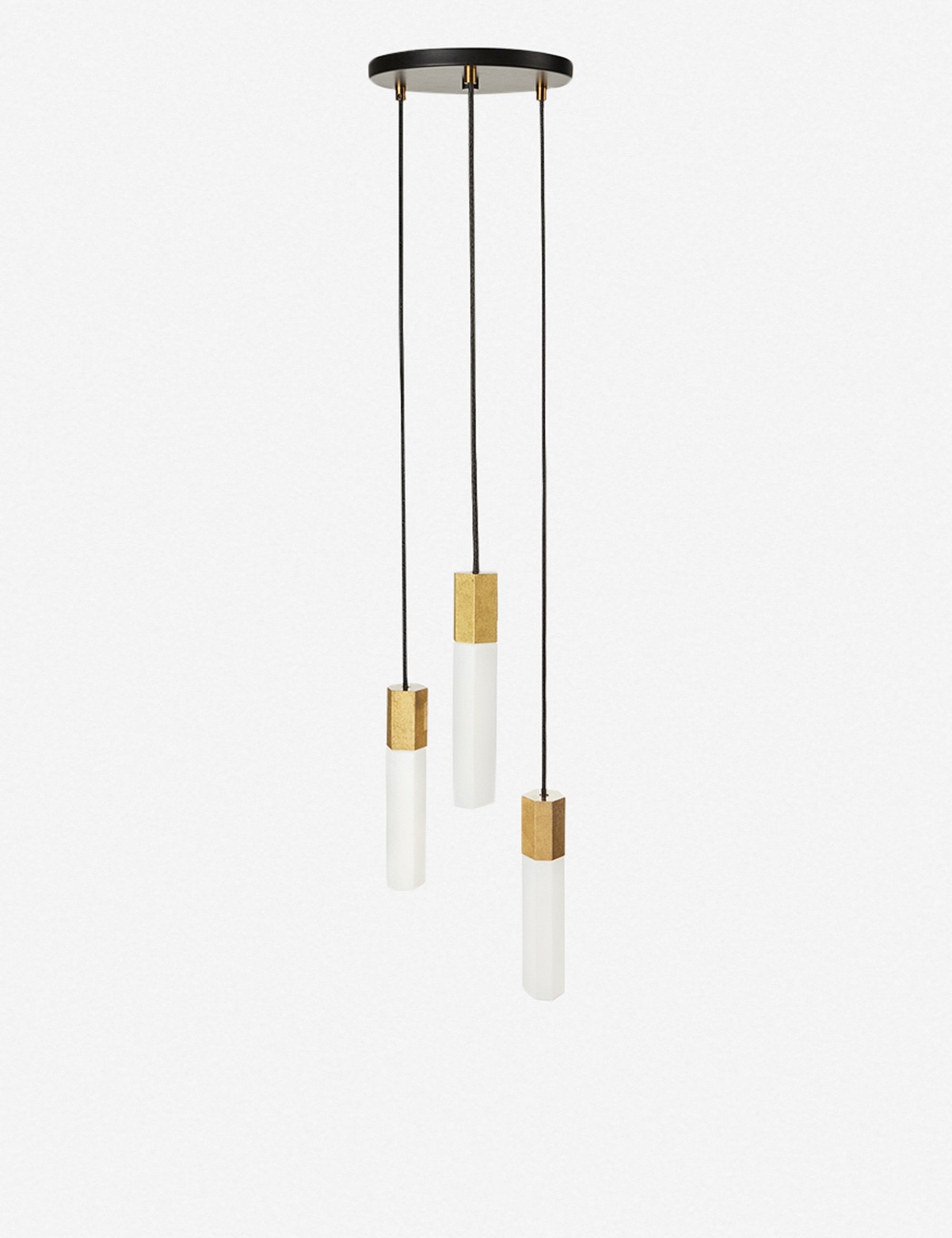 Lulu and Georgia - Tala Basalt 3 - Light Pendant Light