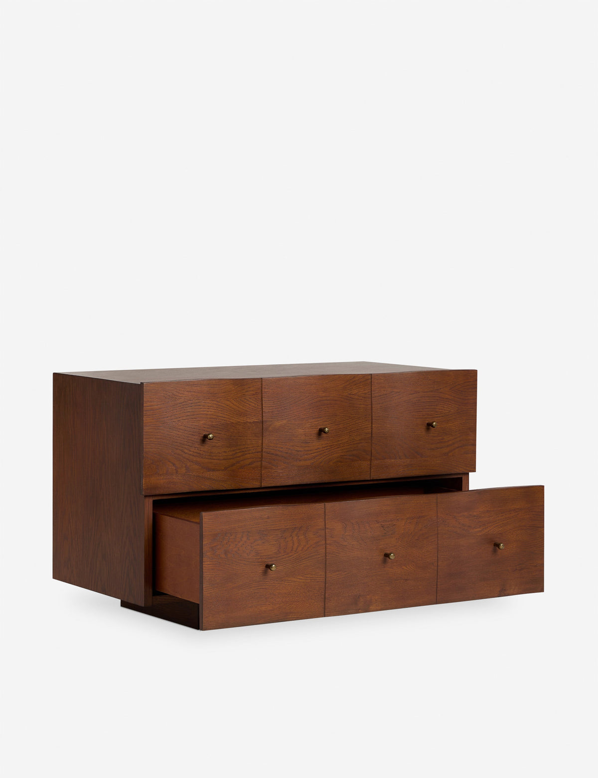 Lulu and Georgia - Open Box: Otelia Nightstand, Vintage Brown by Sarah Sherman Samuel