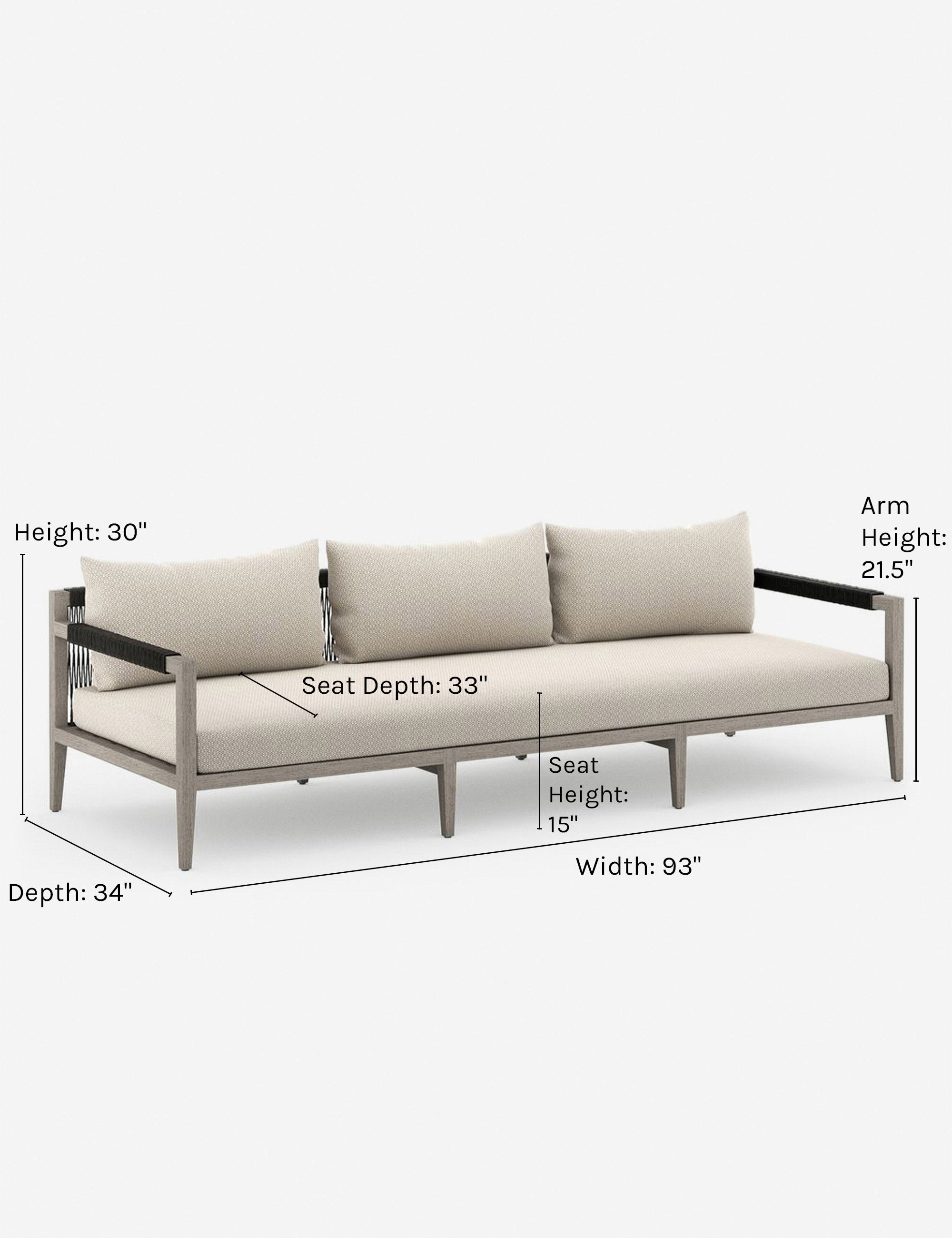 Lulu and Georgia - Cadenza Indoor / Outdoor Sofa