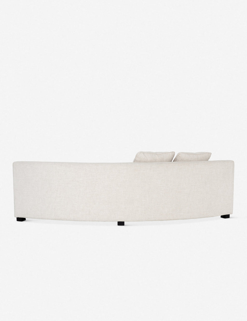 Lulu and Georgia - Saban Curved Sofa