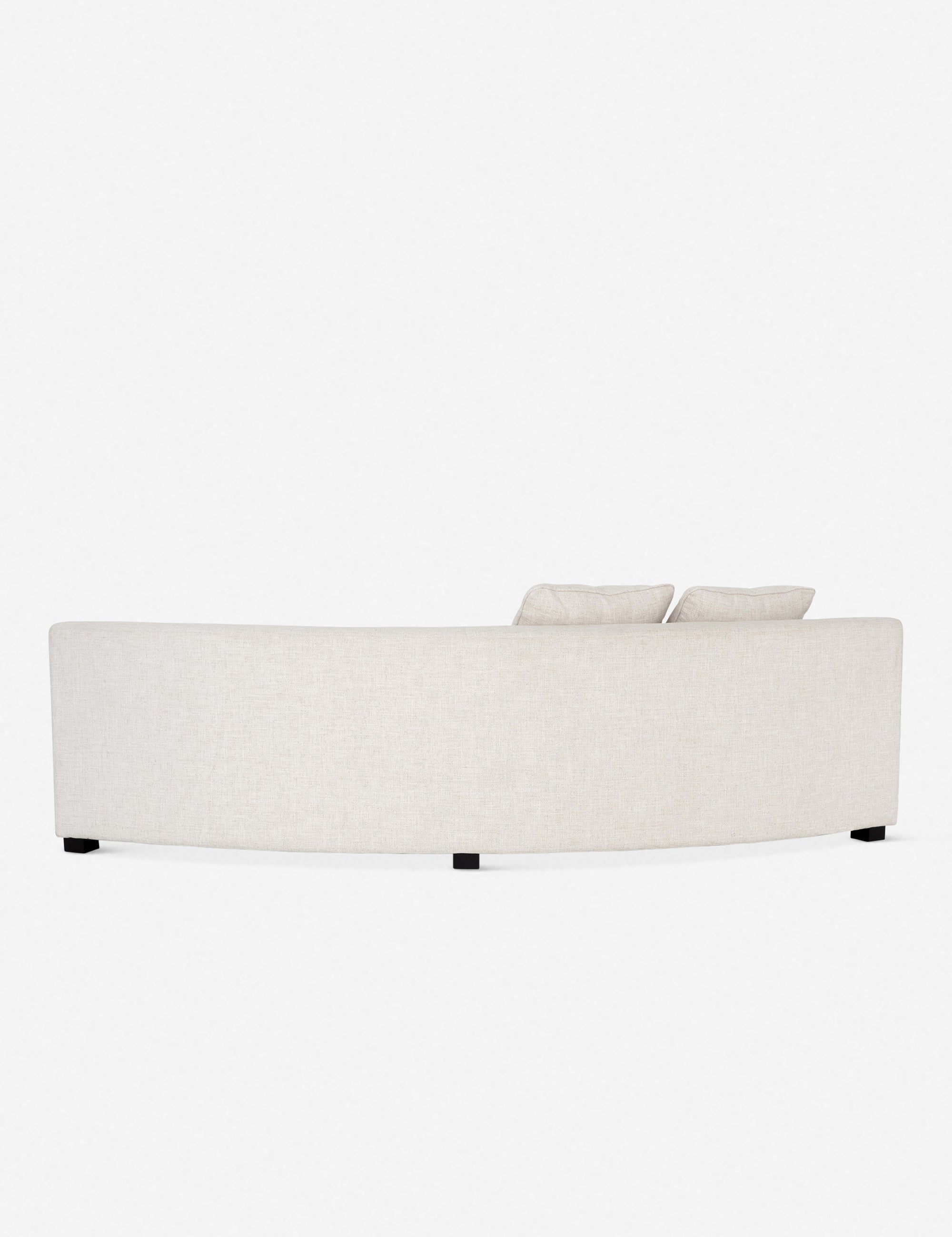 Lulu and Georgia - Saban Curved Sofa