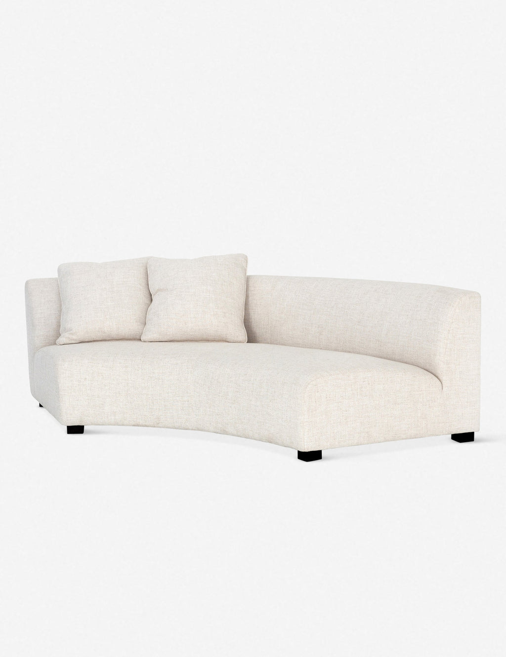 Lulu and Georgia - Saban Curved Sofa