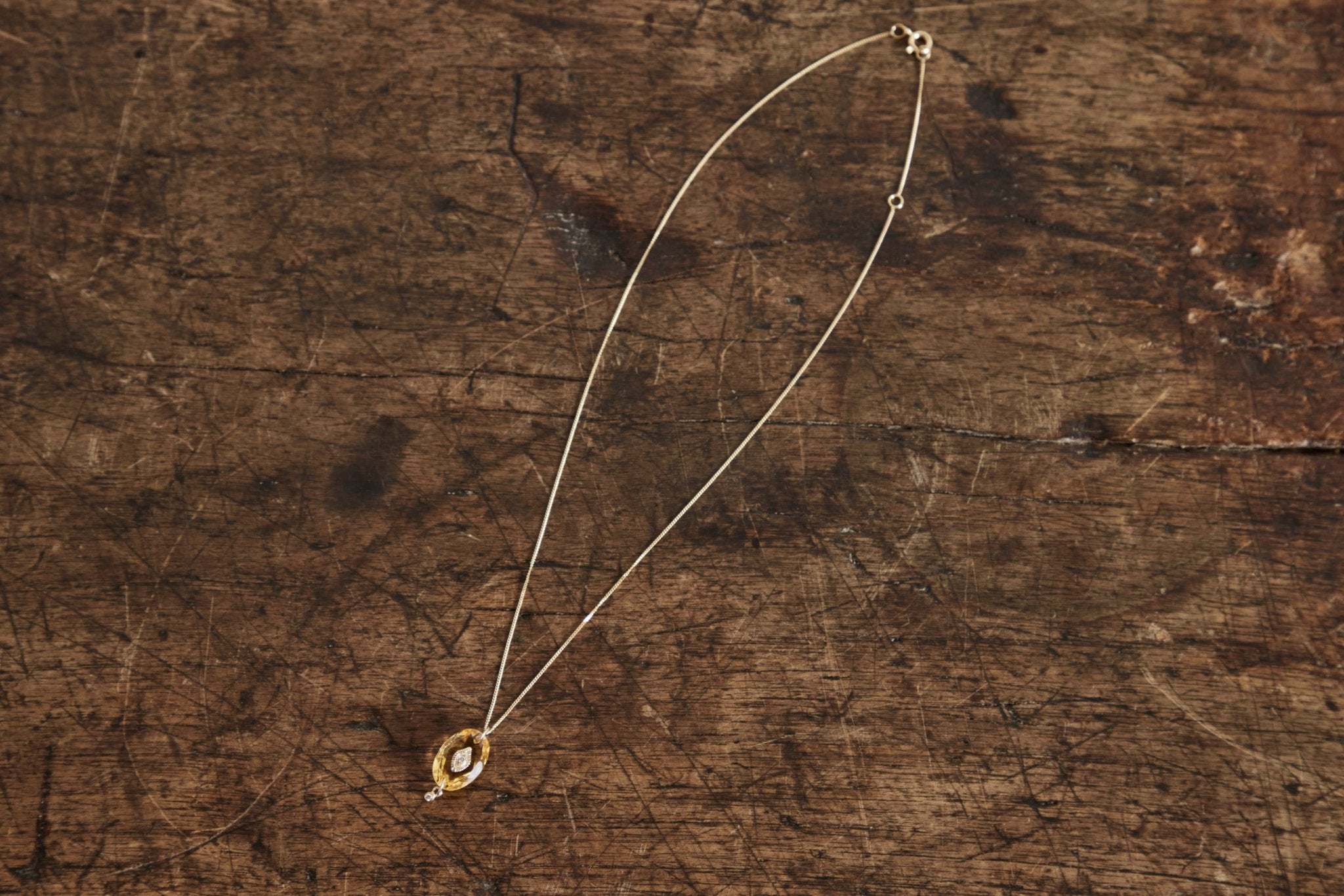Nicky Kehoe - Citrine Souad Necklace