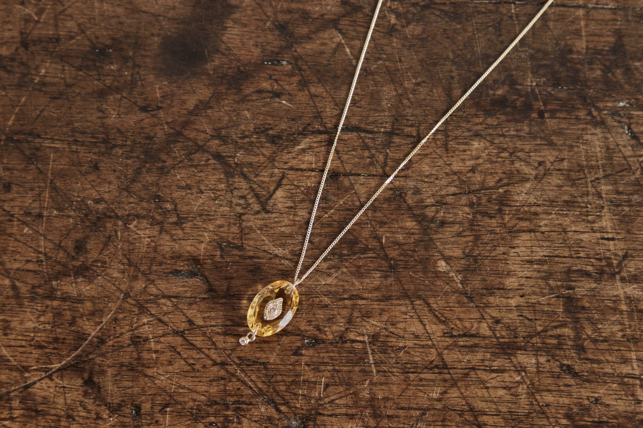 Nicky Kehoe - Citrine Souad Necklace