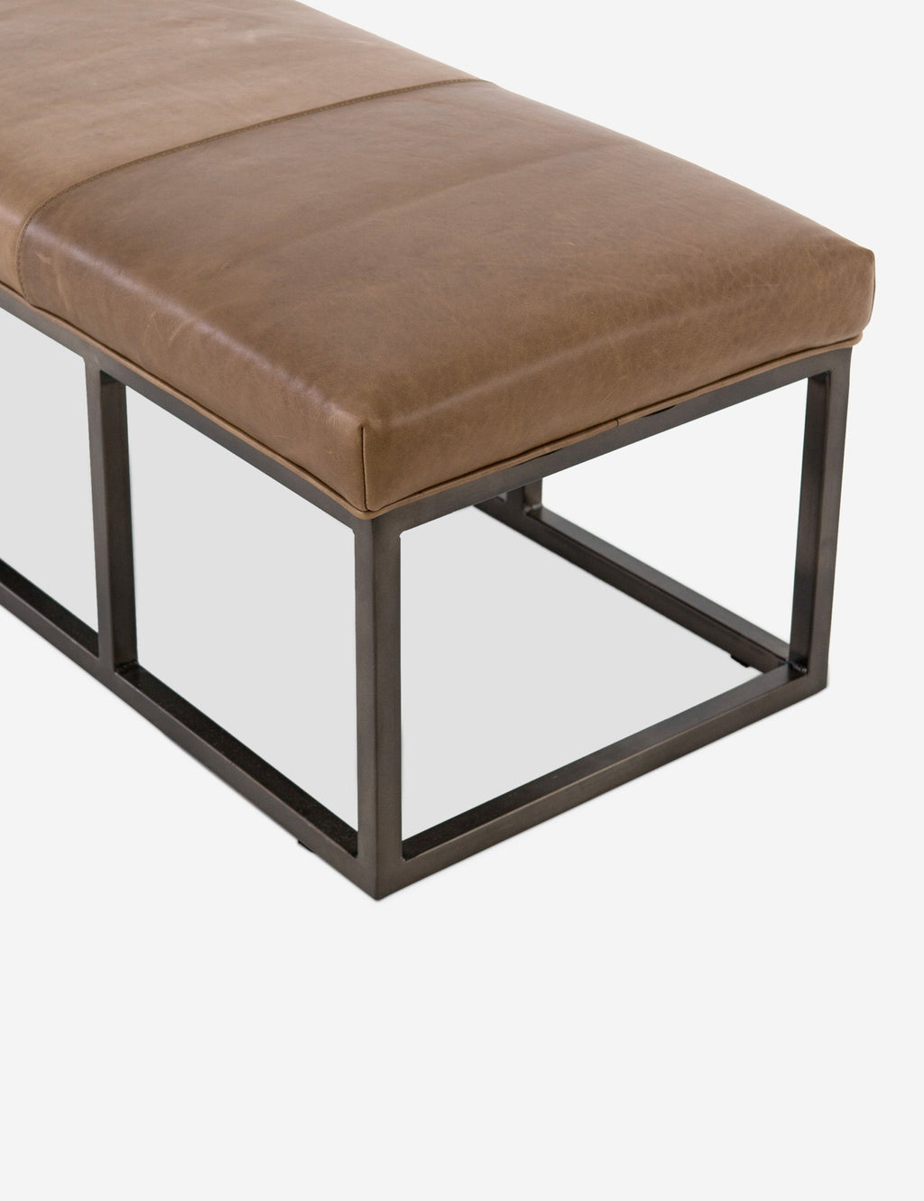 Lulu and Georgia - Kabina Leather Bench