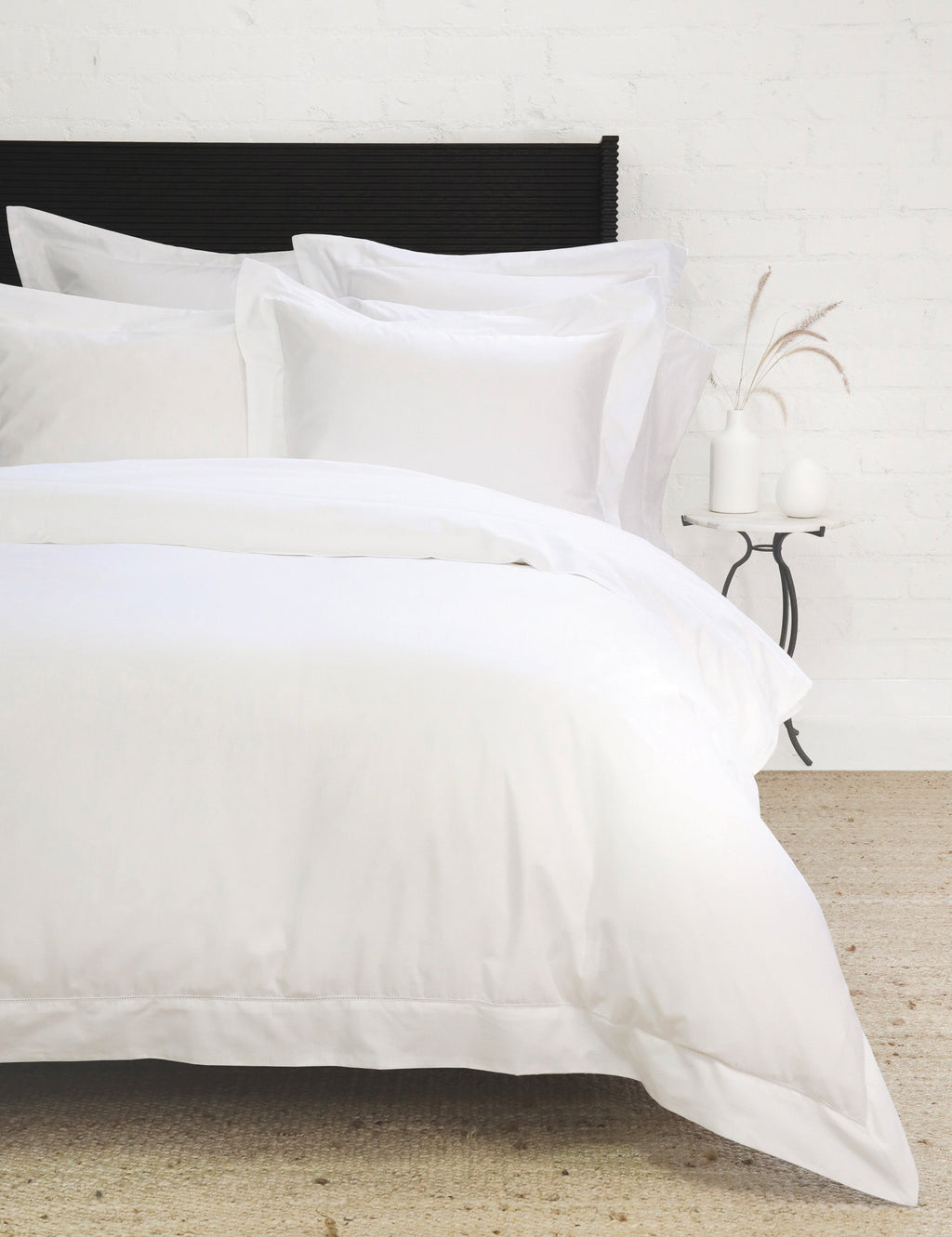Lulu and Georgia - Classico Hemstitch Cotton Sateen Sham by Pom Pom at Home