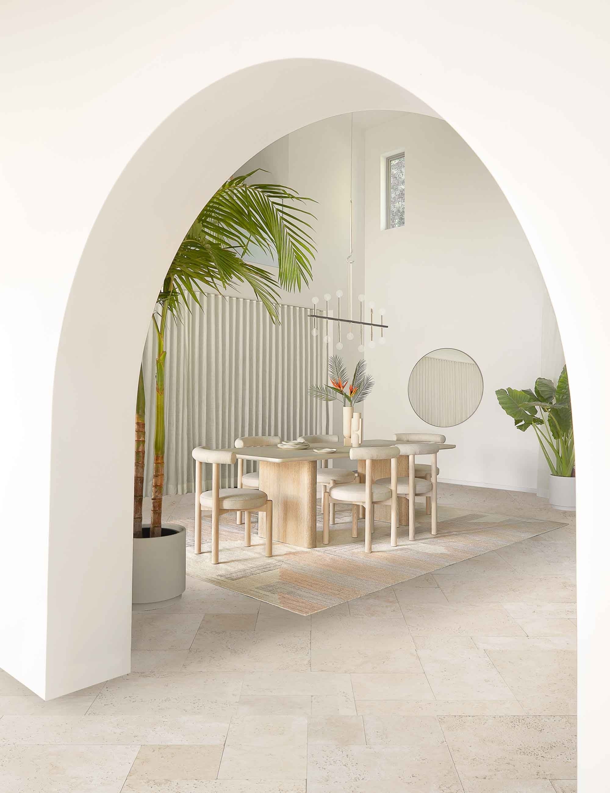 Lulu and Georgia - Saba Round Mirror