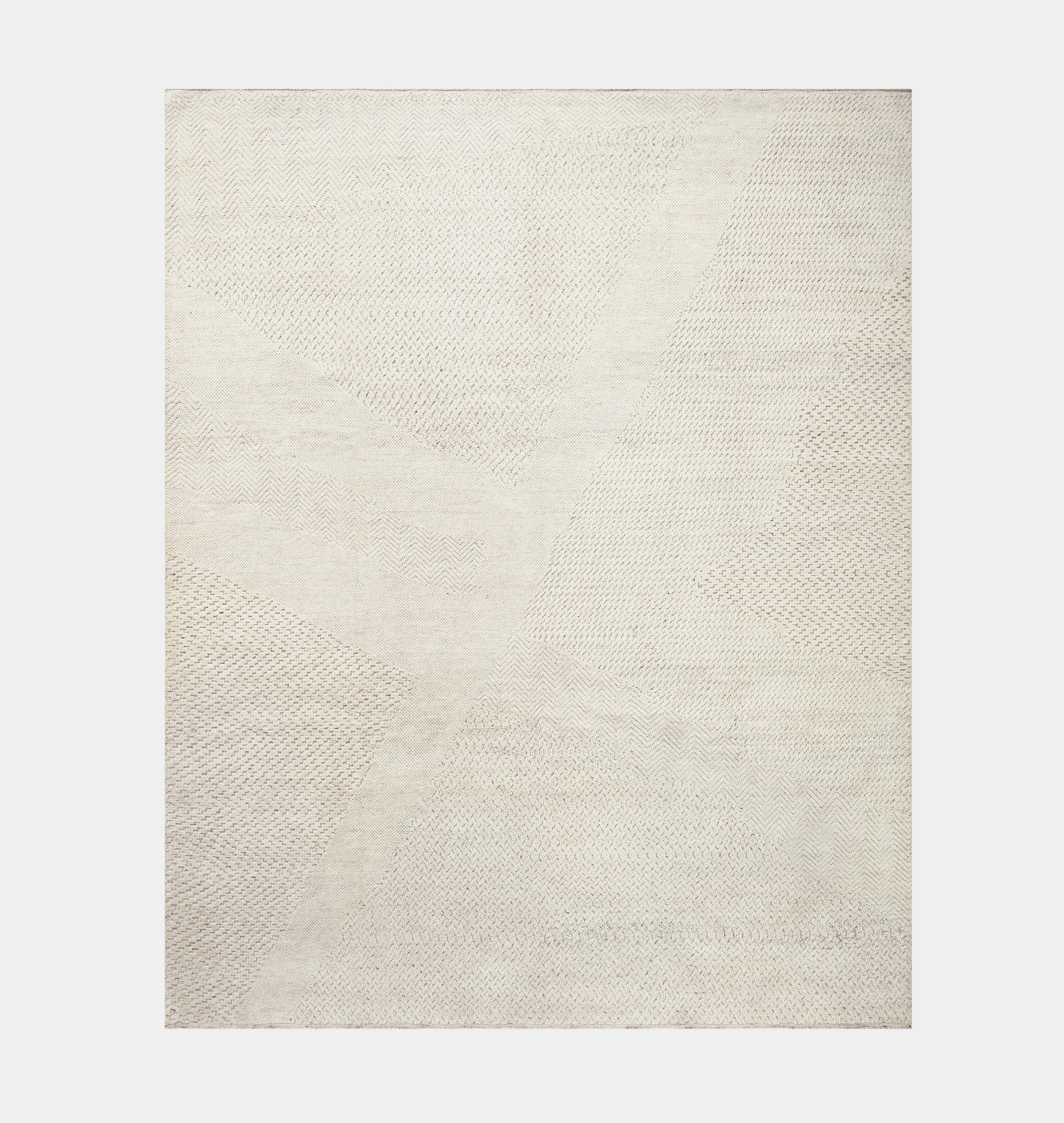 Amber Interiors - Collins COI - 02 Ivory / Ivory Area Rug