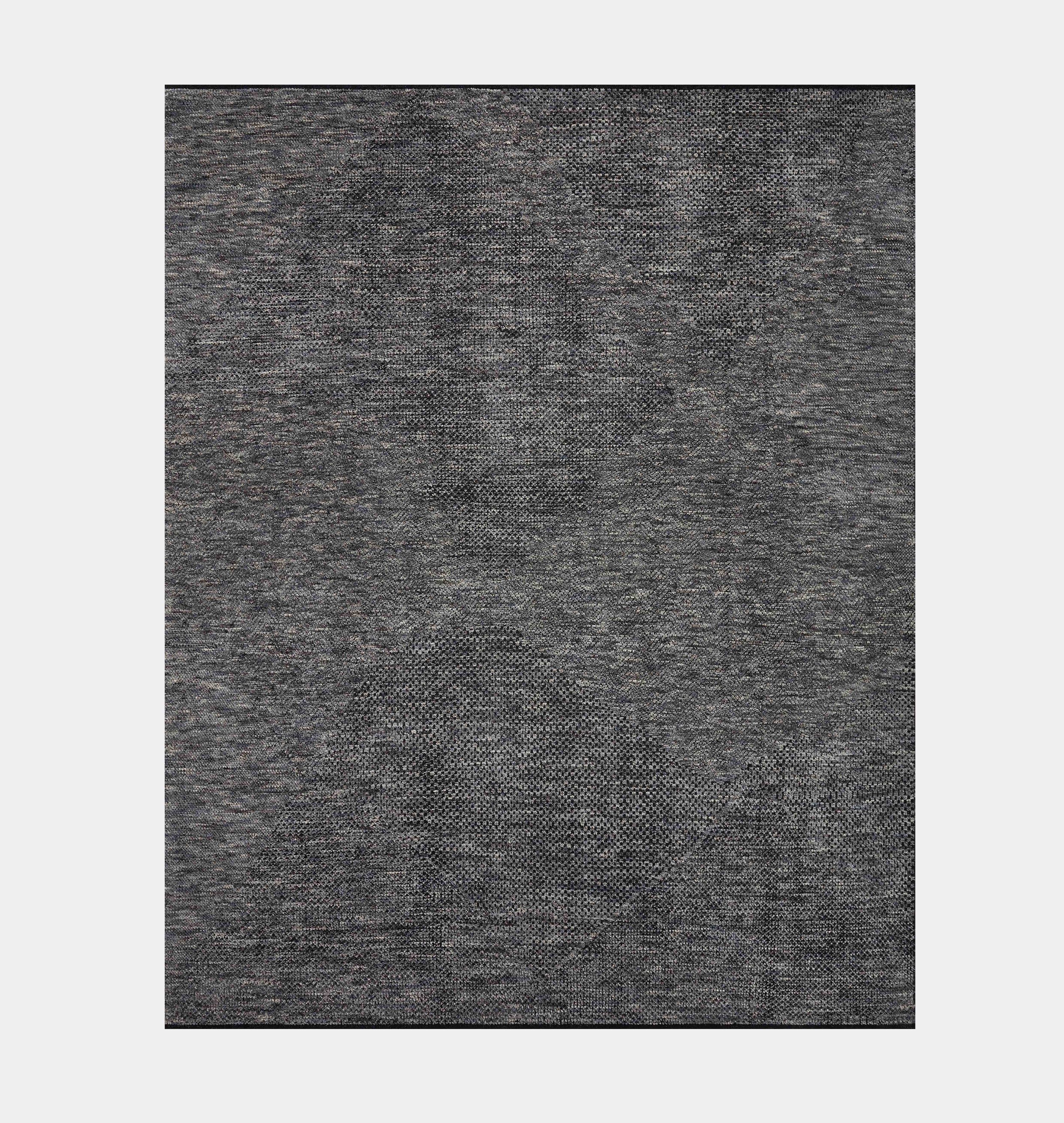 Amber Interiors - Collins COI - 01 Charcoal / Denim Area Rug
