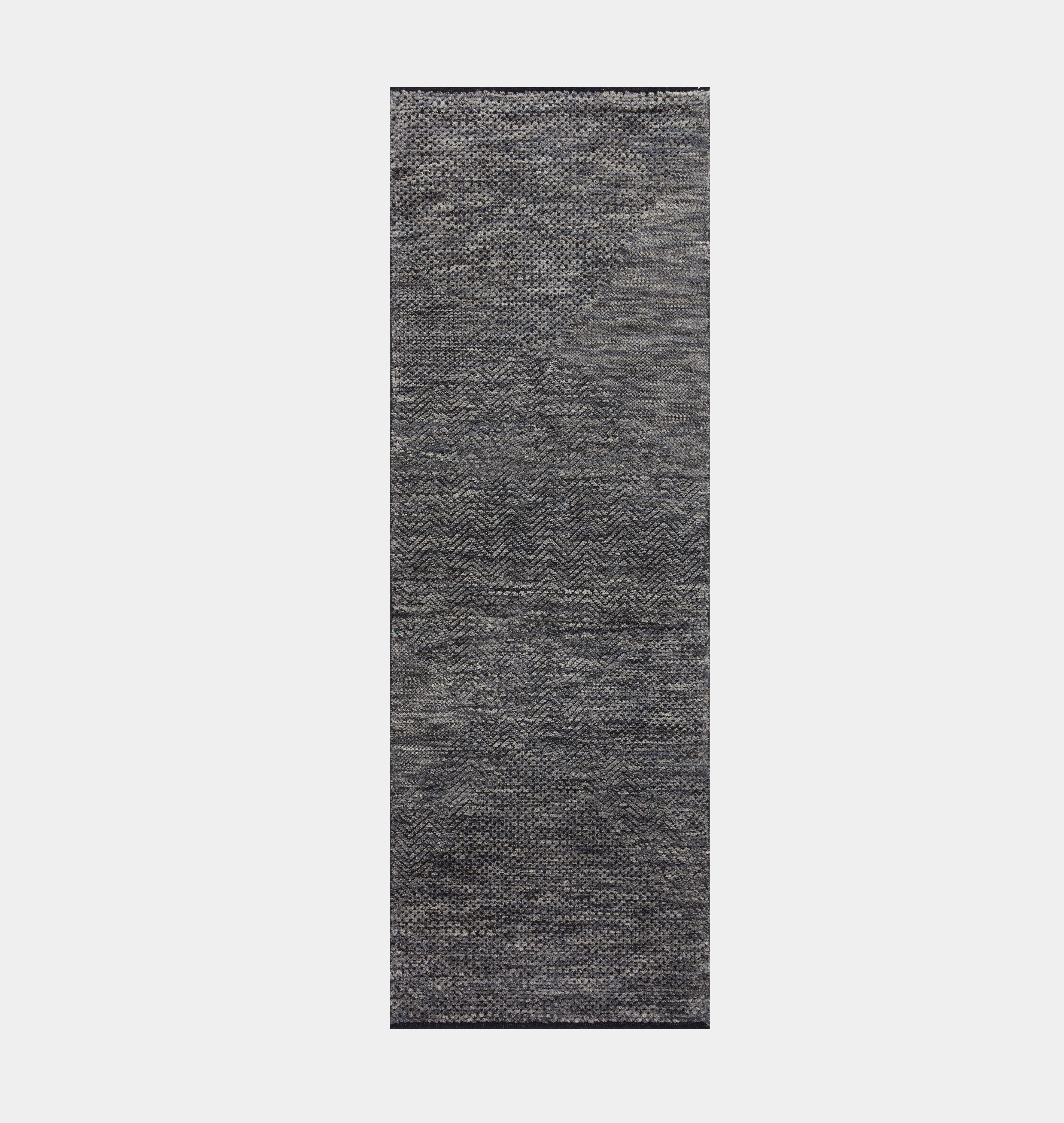 Amber Interiors - Collins COI - 01 Charcoal / Denim Area Rug