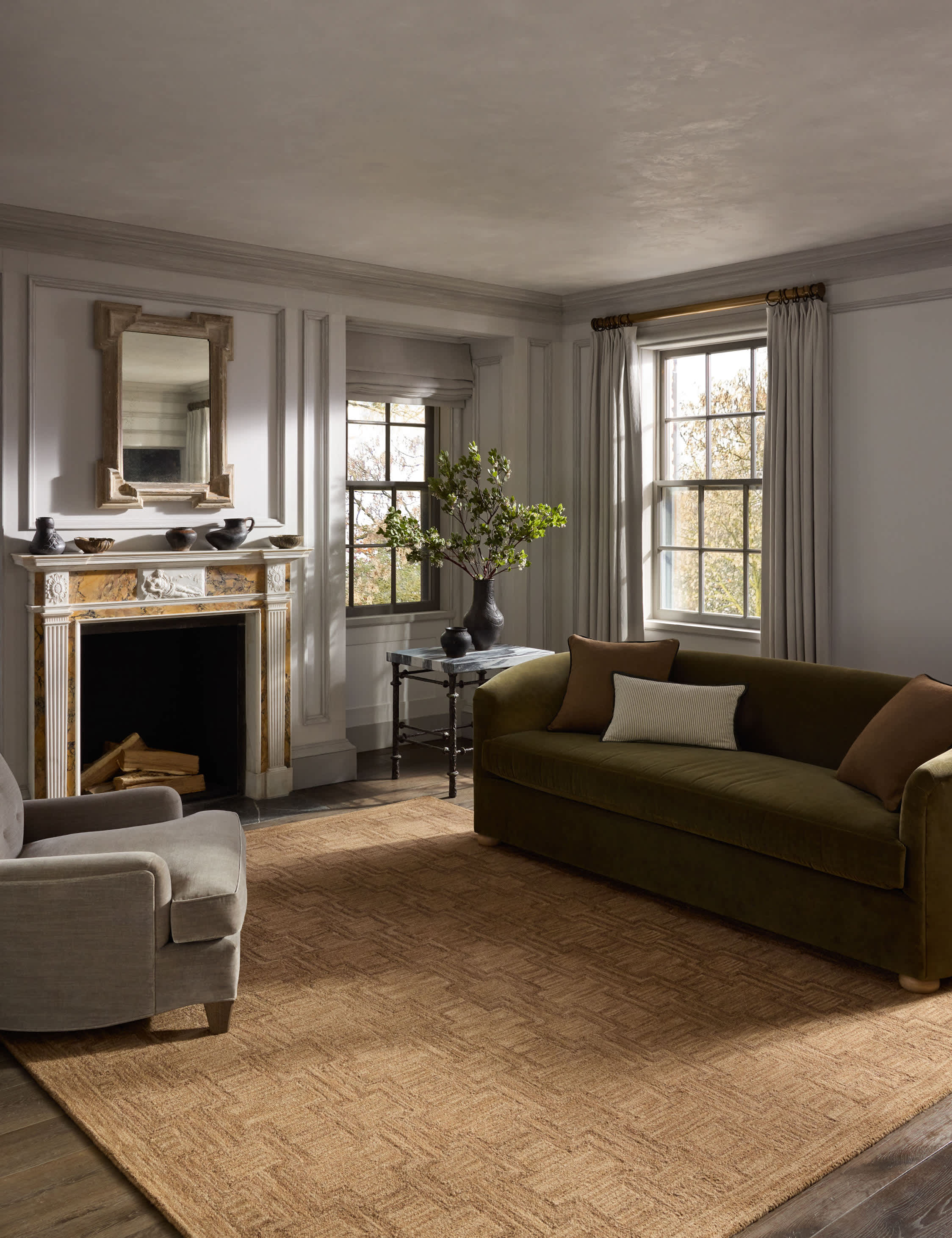 Lulu and Georgia - Barrow III Hand - Tufted Wool Rug by Jeremiah Brent x Loloi