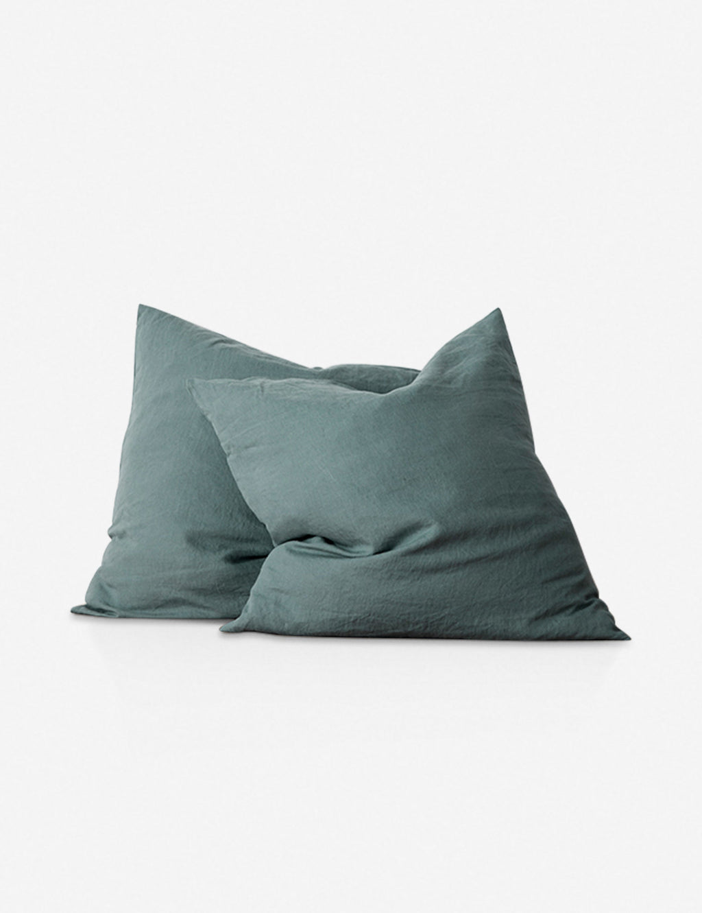 Lulu and Georgia - European Flax Linen Euro Pillowcases (Set of 2) by Cultiver