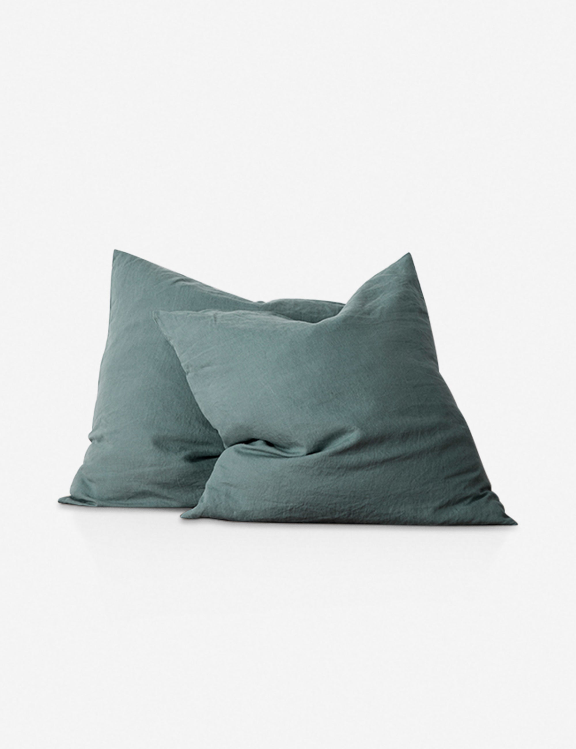 Lulu and Georgia - European Flax Linen Euro Pillowcases (Set of 2) by Cultiver