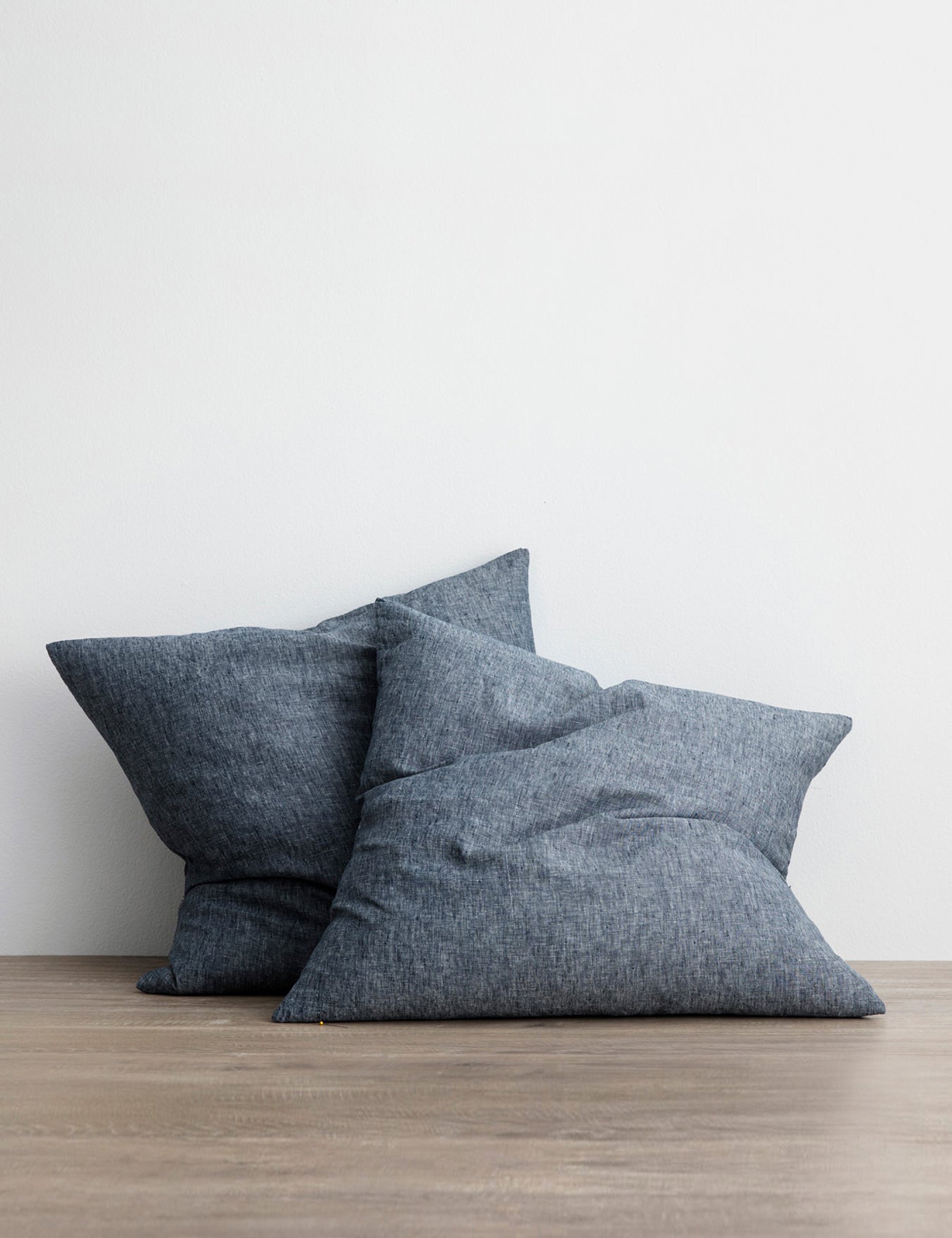Lulu and Georgia - European Flax Linen Euro Pillowcases (Set of 2) by Cultiver