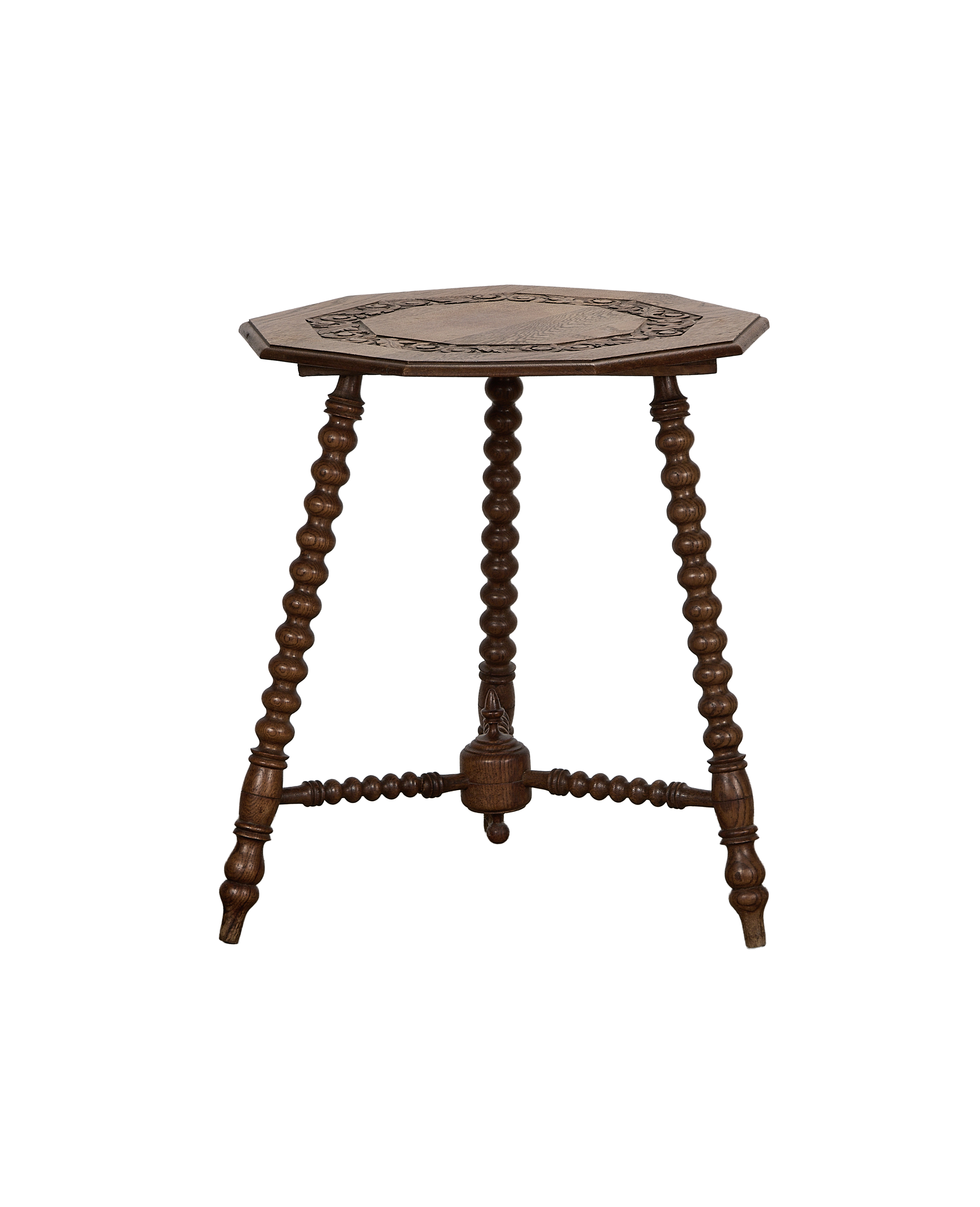 Olive Ateliers - Nonagon Bobbin Side Table