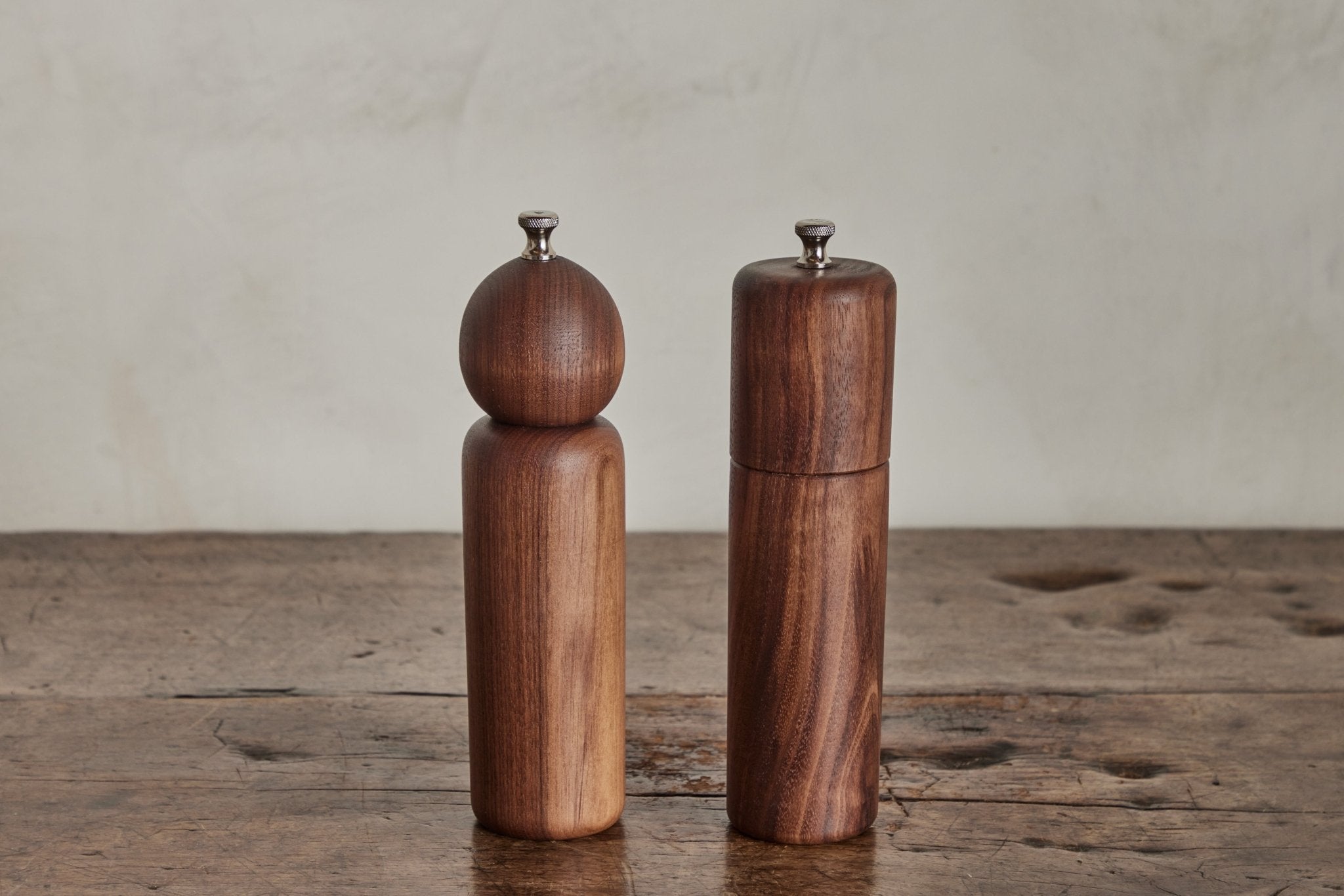 Nicky Kehoe - De Jong & Co. Black Walnut Salt and Pepper Grinders