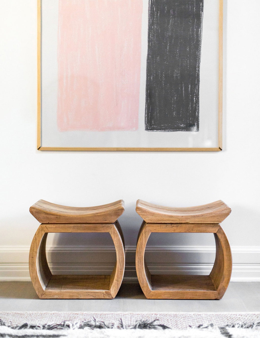 Lulu and Georgia - Devlin Stool