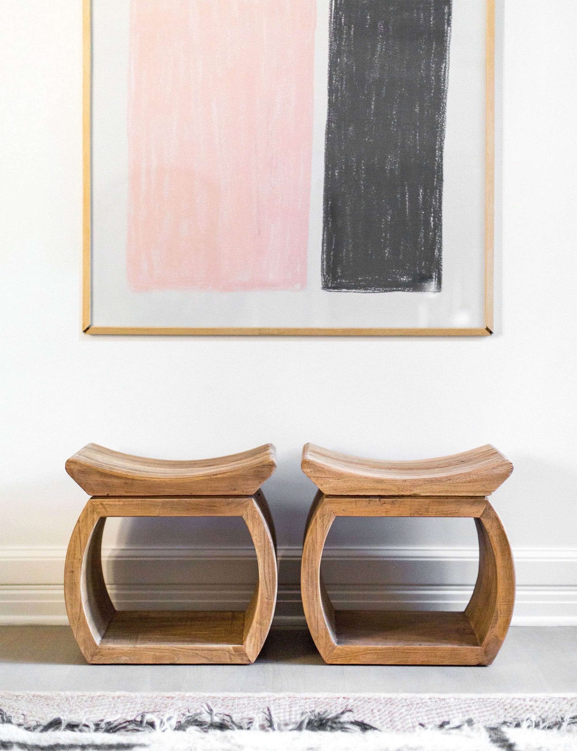 Lulu and Georgia - Devlin Stool