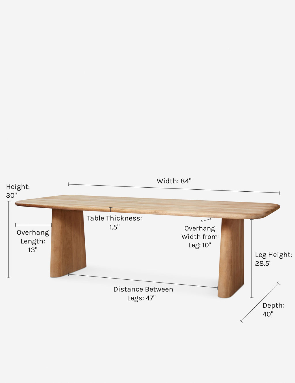 Lulu and Georgia - Mela Dining Table