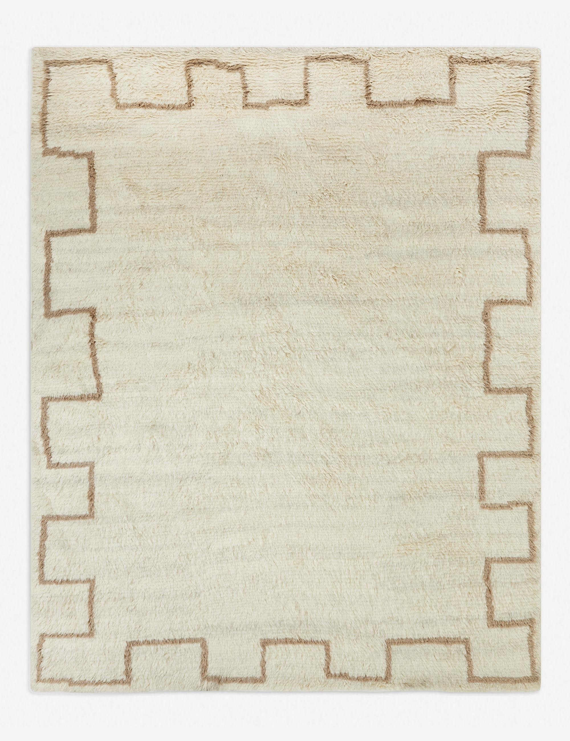 Lulu and Georgia - Eoin Hand - Knotted Wool Moroccan Rug