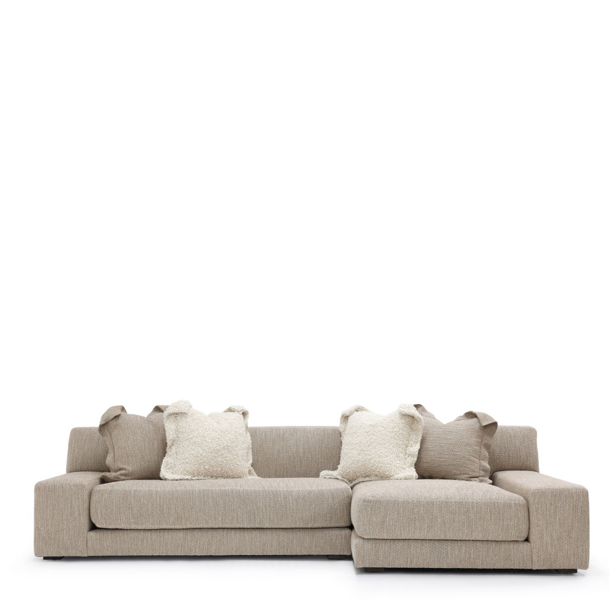 Urban Natural - Esme Chaise & Half Sectional (147")
