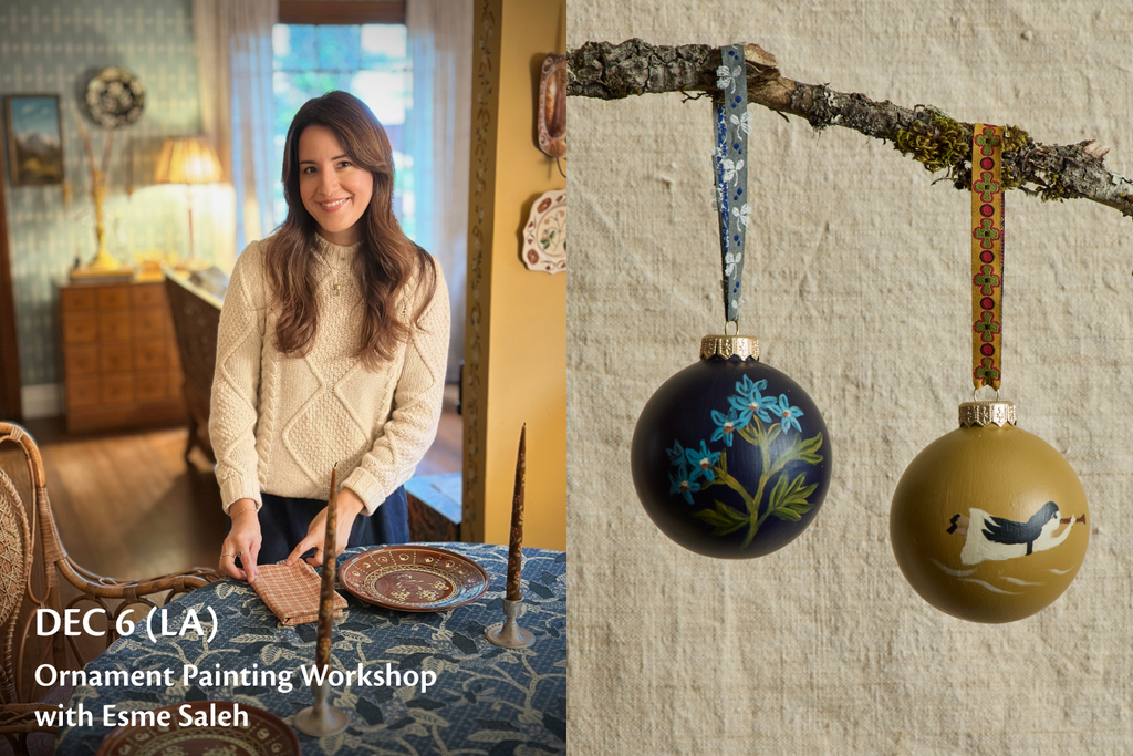 Nicky Kehoe - Ornament Painting Workshop