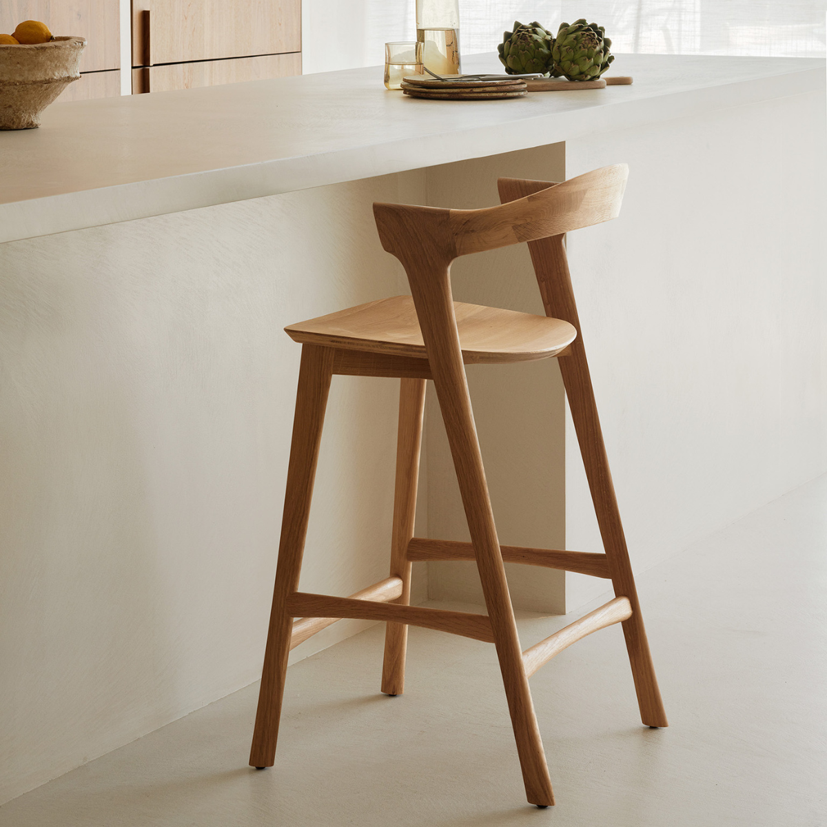 Urban Natural - Bok Counter Stool