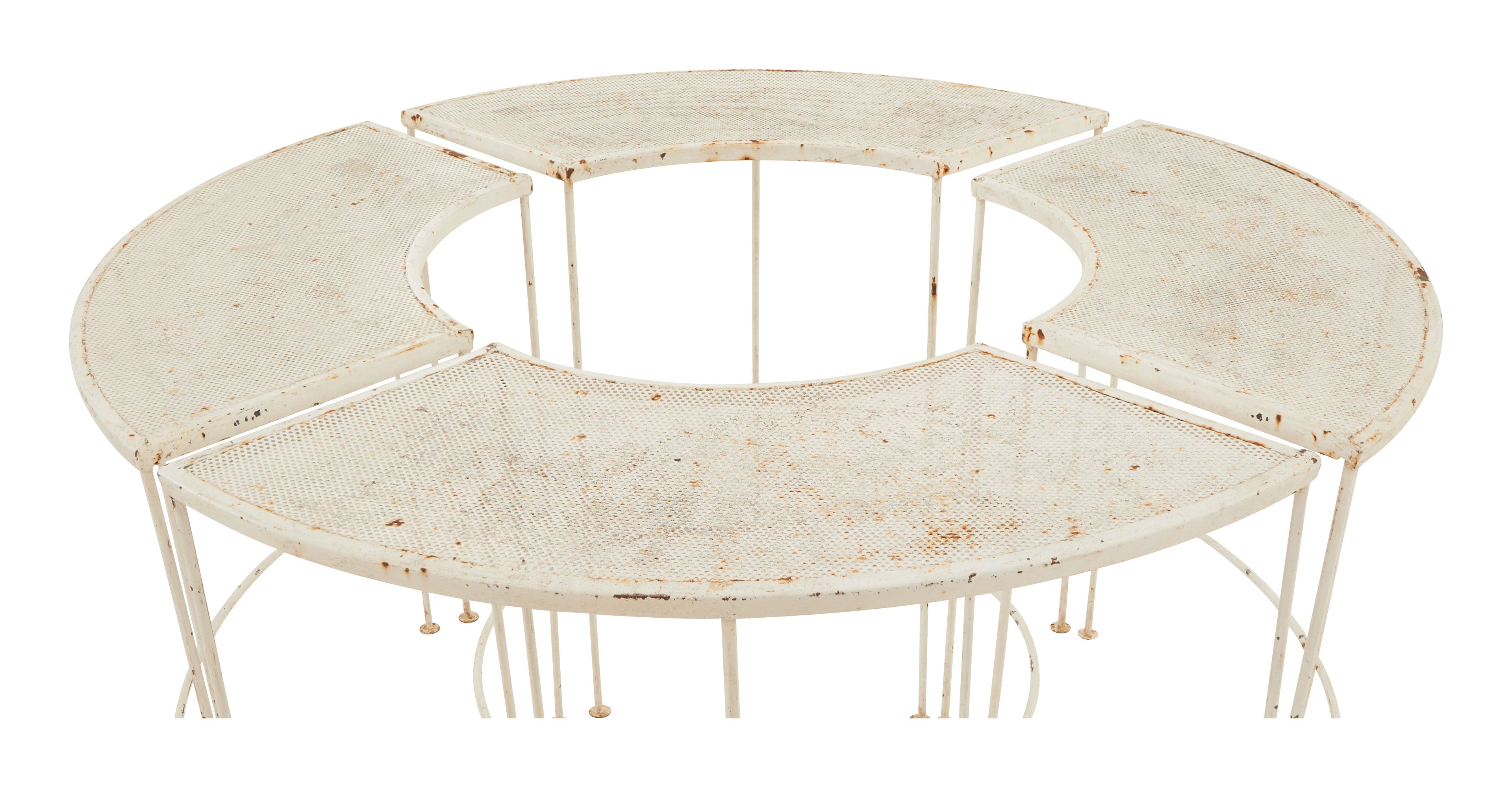 Jayson Home - Vintage Curved Metal Table - set of 2